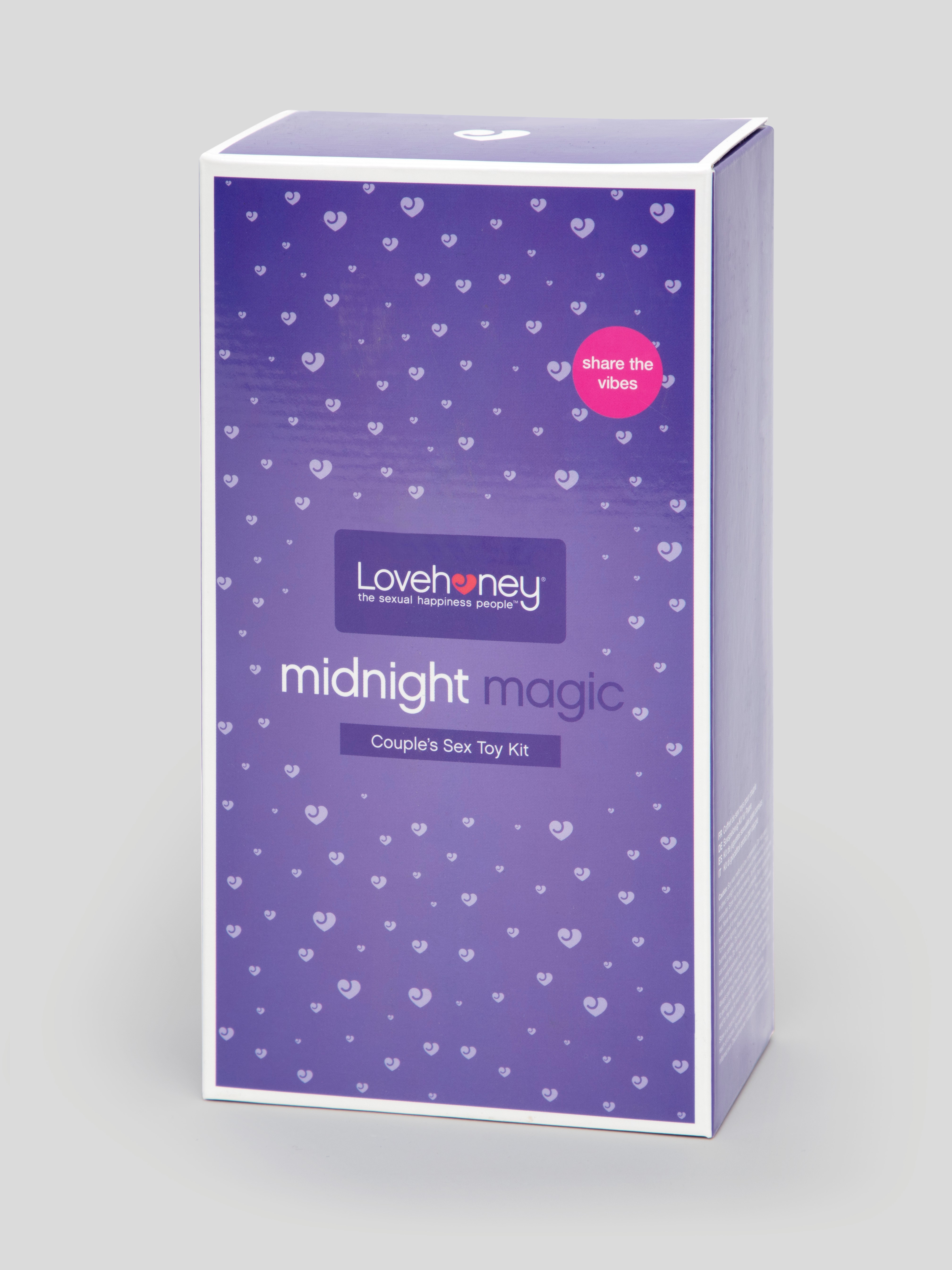 Lovehoney Midnight Magic Couple's Sex Toy Kit (7 Piece), Purple, hi-res