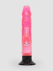 Lovehoney Love Bunny Suction Cup Rabbit Vibrator, Pink, hi-res