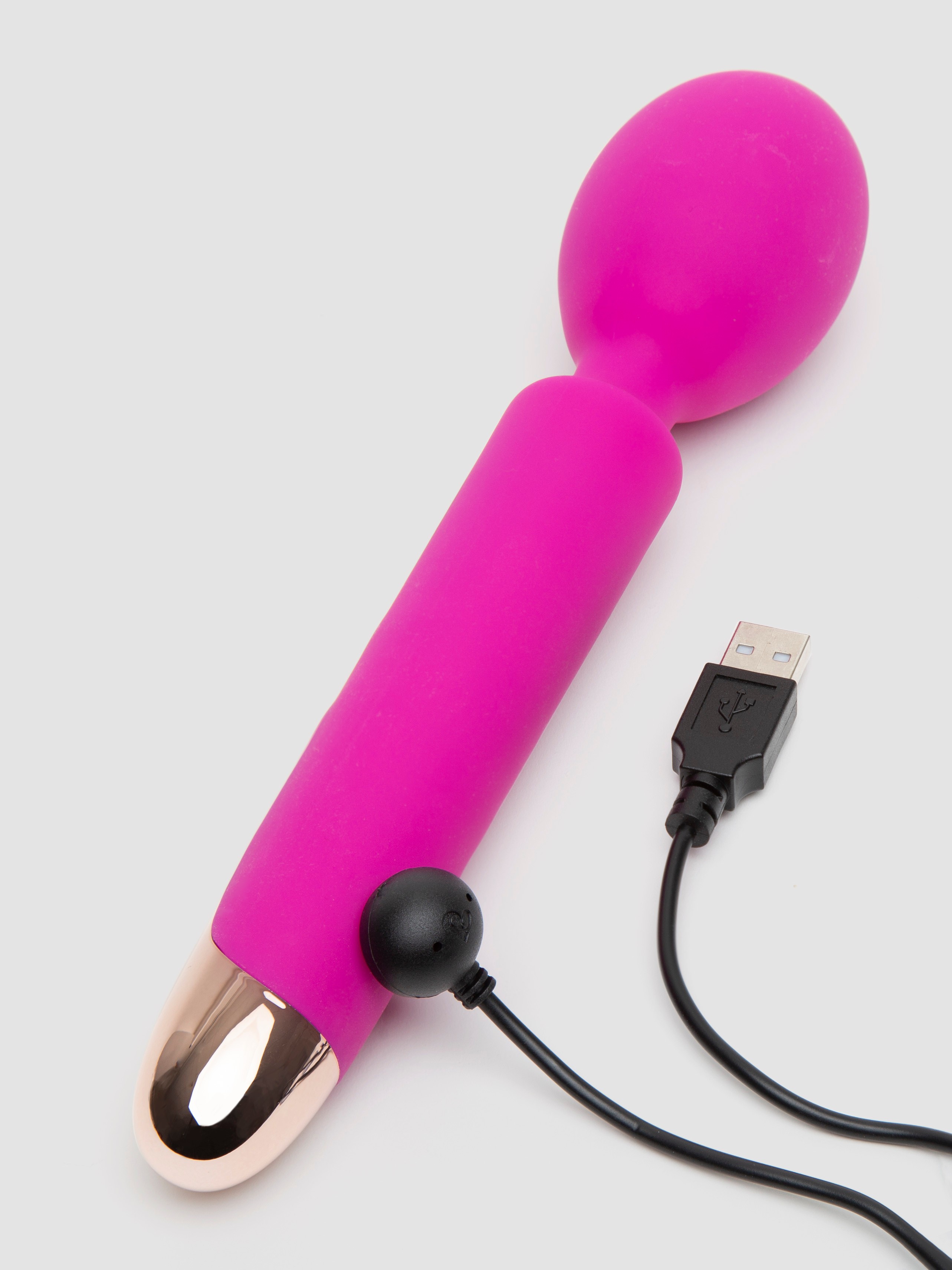 Rocks Off Oriel 10 Function Rechargeable Wand Vibrator, Purple, hi-res