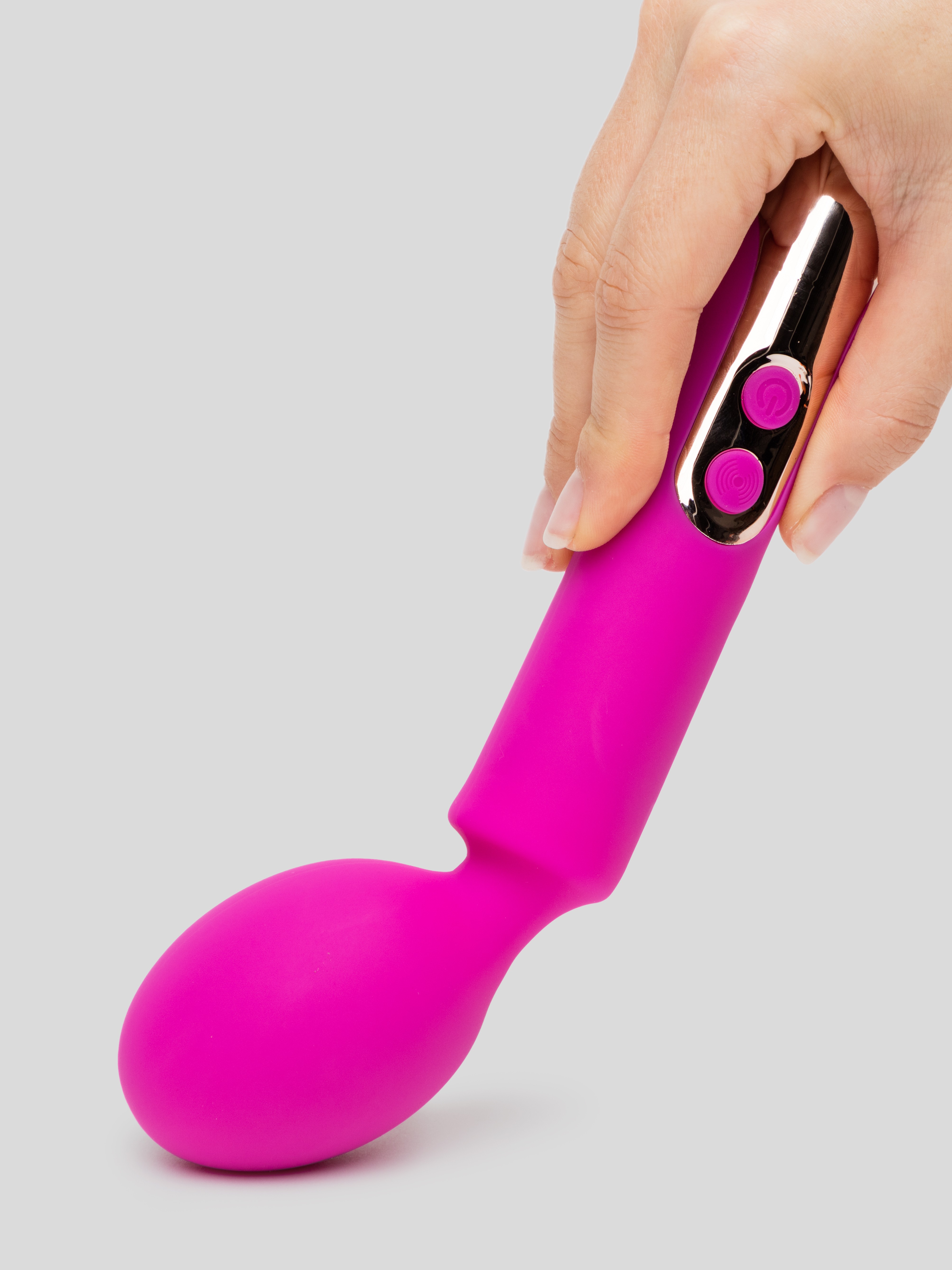 Rocks Off Oriel 10 Function Rechargeable Wand Vibrator, Purple, hi-res