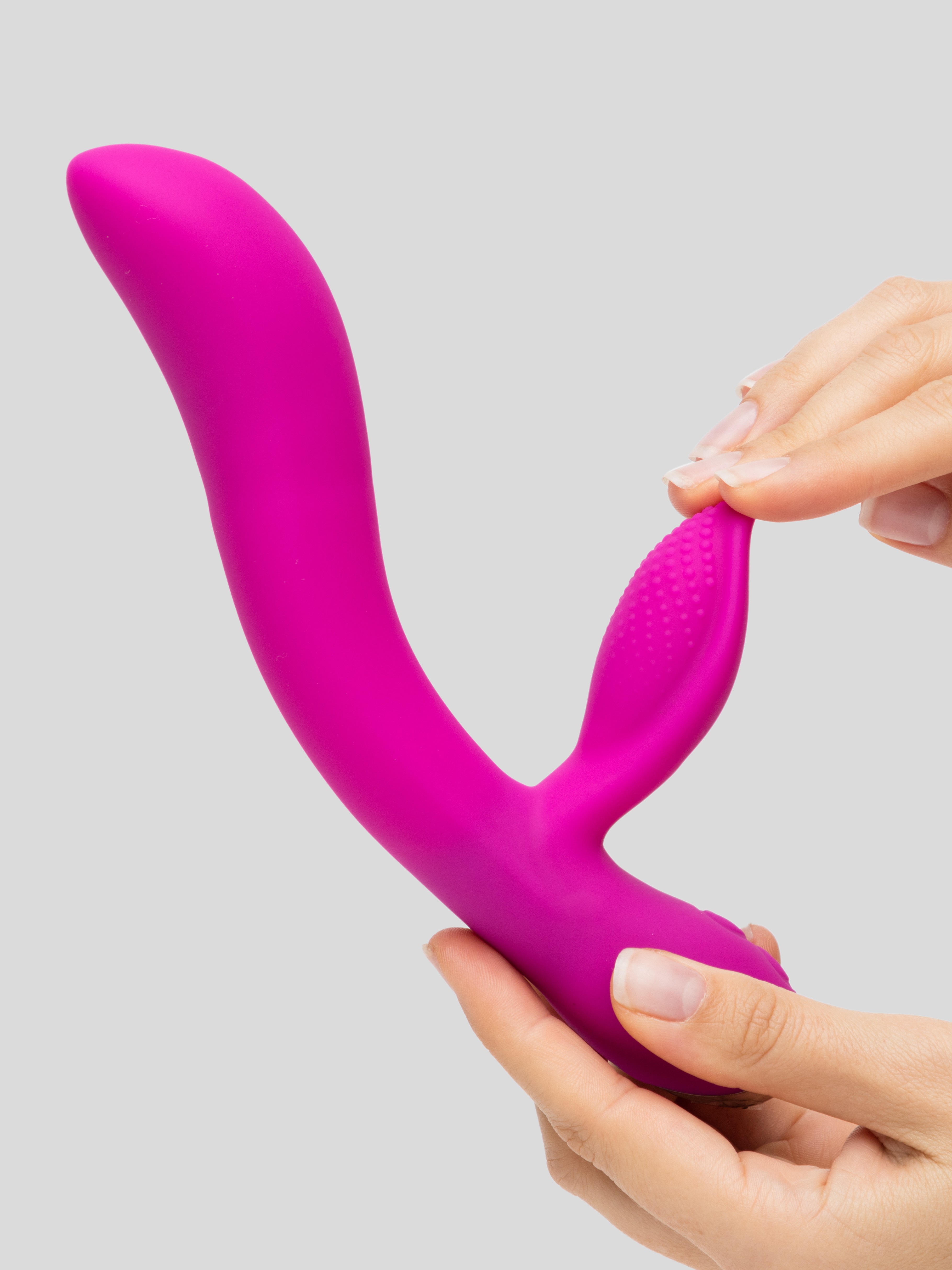 Rocks Off Regala 10 Function A-Spot Rabbit Vibrator, Pink, hi-res
