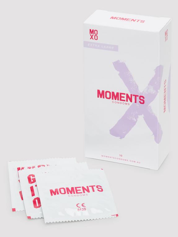 Moments Extra-Large Vegan Latex Condoms (10 Pack), , hi-res