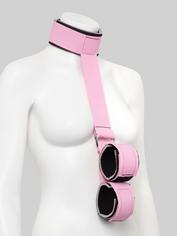 Bed of Roses Halsband-Handfessel, Pink, hi-res
