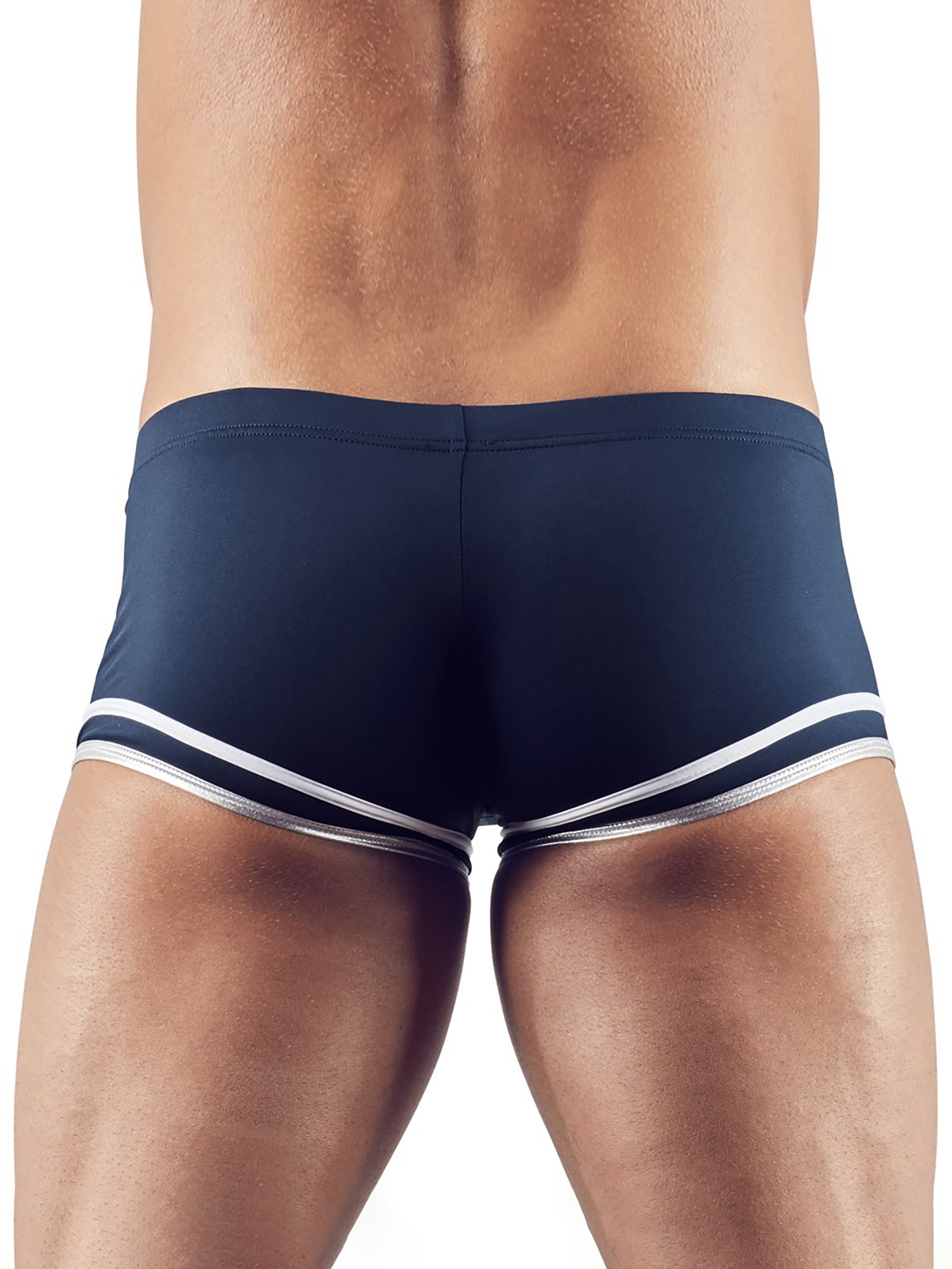 Svenjoyment Navy Zip Front Sailor Boxers, Blue, hi-res
