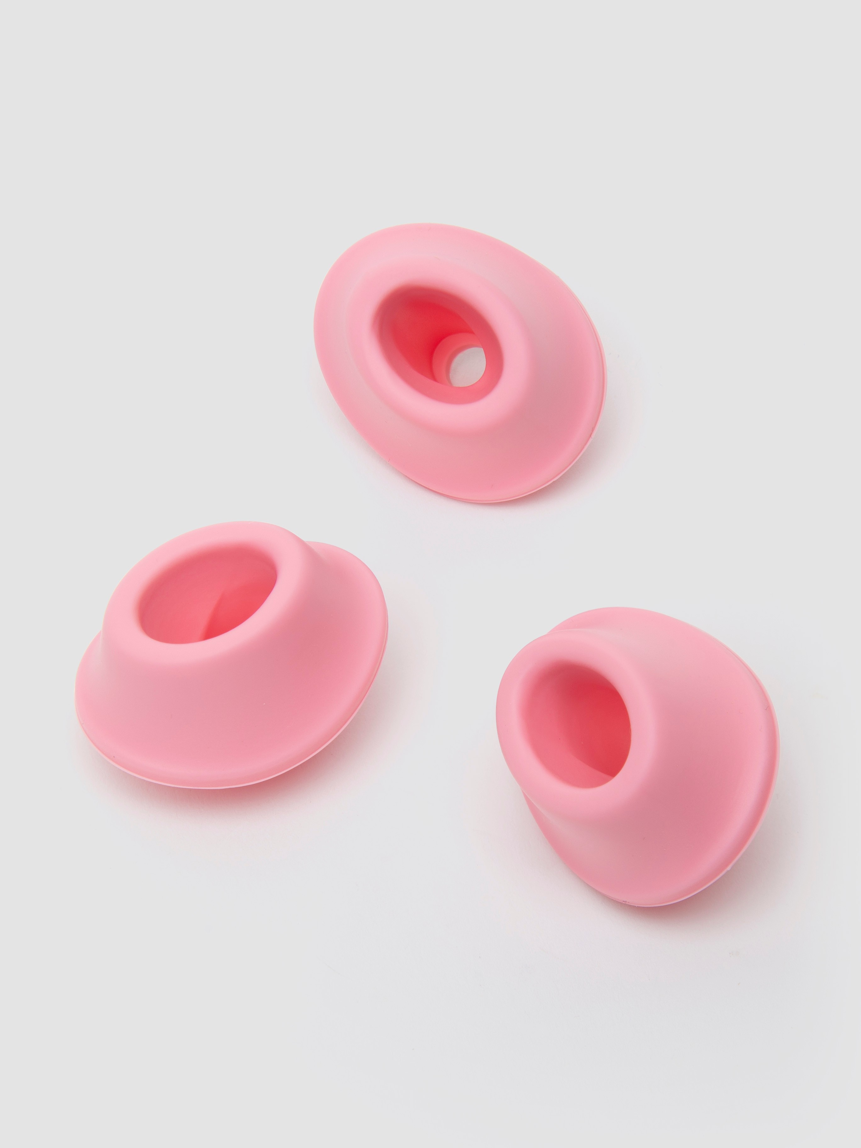Womanizer Premium Eco Replacement Heads Medium (3 Count), Pink, hi-res
