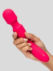 Lovehoney Luxury Rechargeable Silicone Wand Vibrator, Pink, hi-res