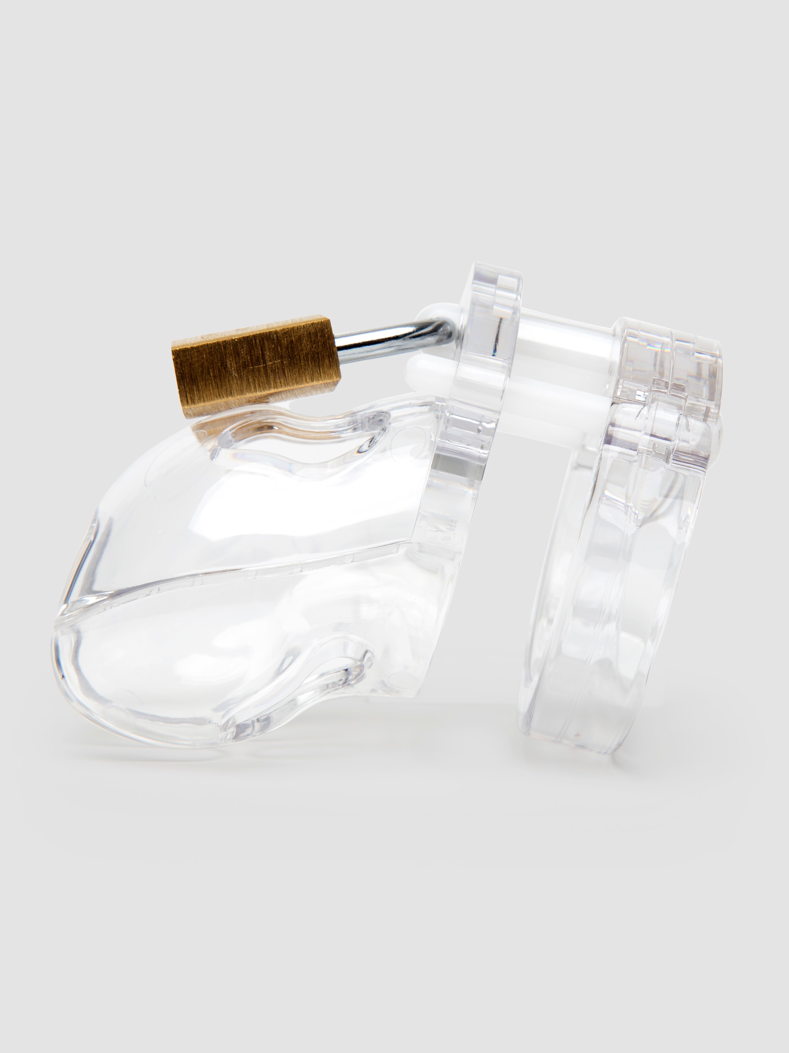 CB Mr Stubb Clear Chastity Cage Kit, Clear, hi-res