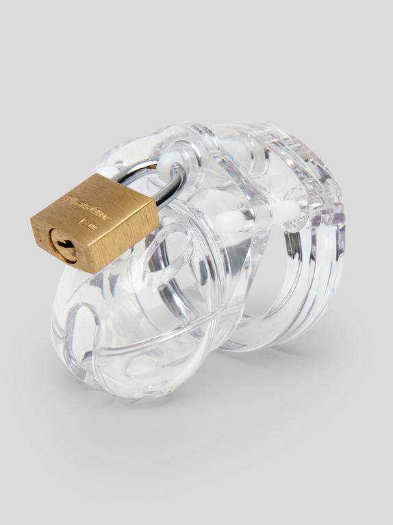 CB Mini Me Clear Chastity Cage Kit