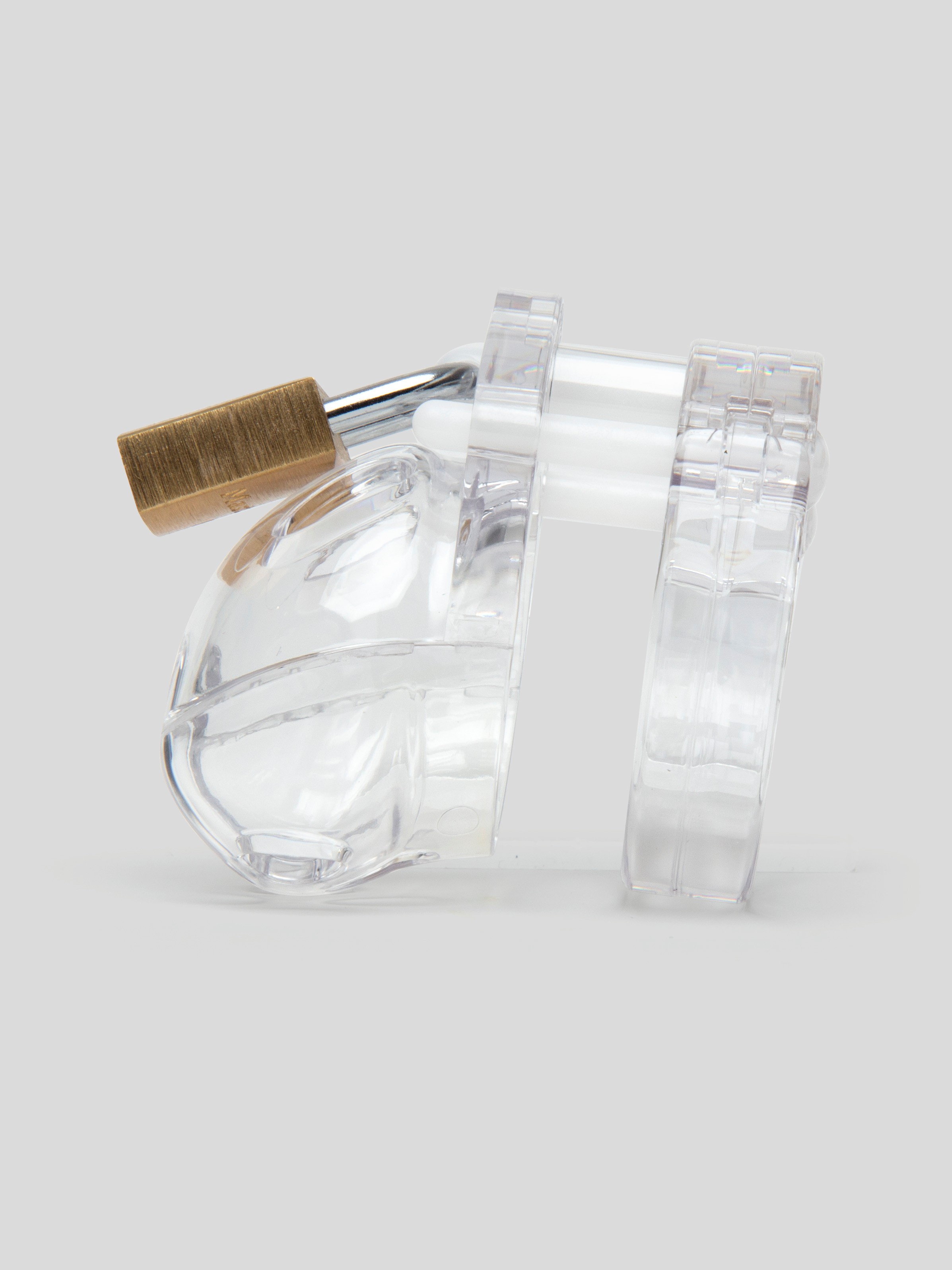 CB Mini Me Clear Chastity Cage Kit, Clear, hi-res
