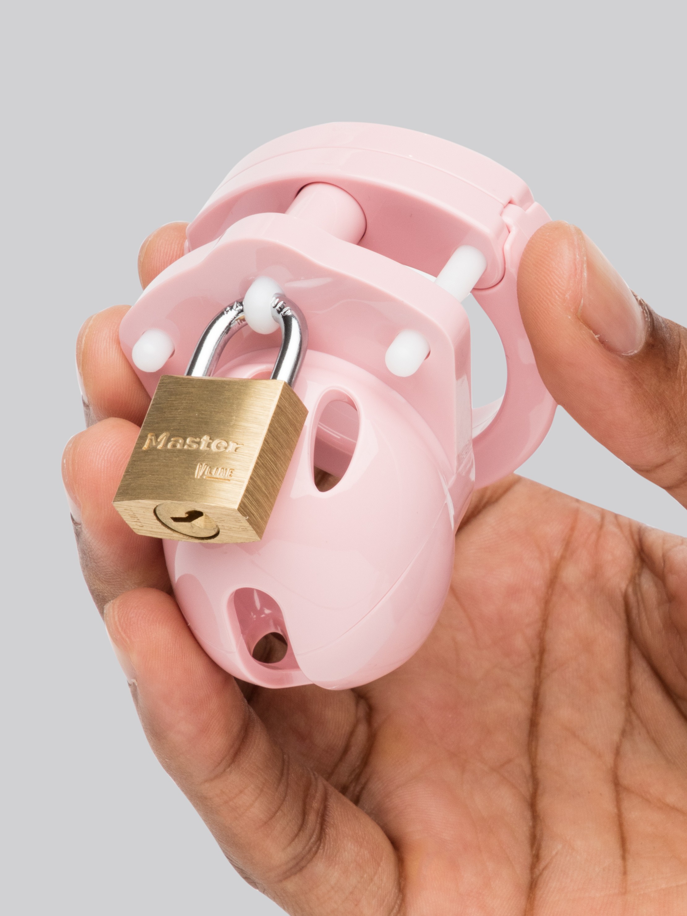 CB-X Mini Me Pink Chastity Cage Kit, Pink, hi-res