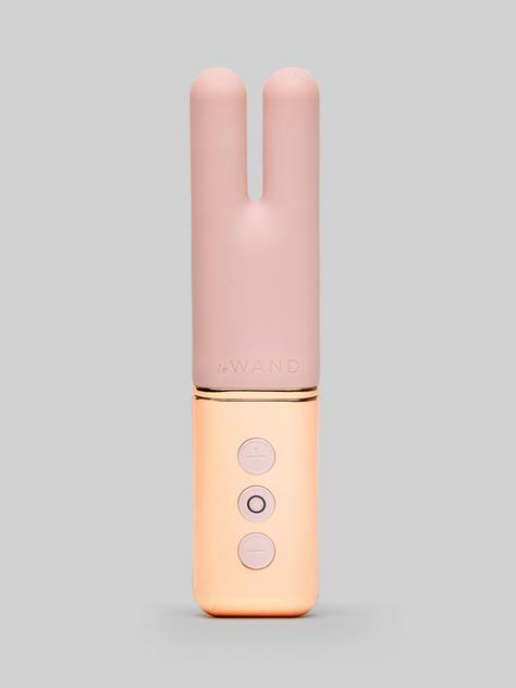 Le Wand Deux Rechargeable Luxury Silicone Clitoral Vibrator, Pink, hi-res