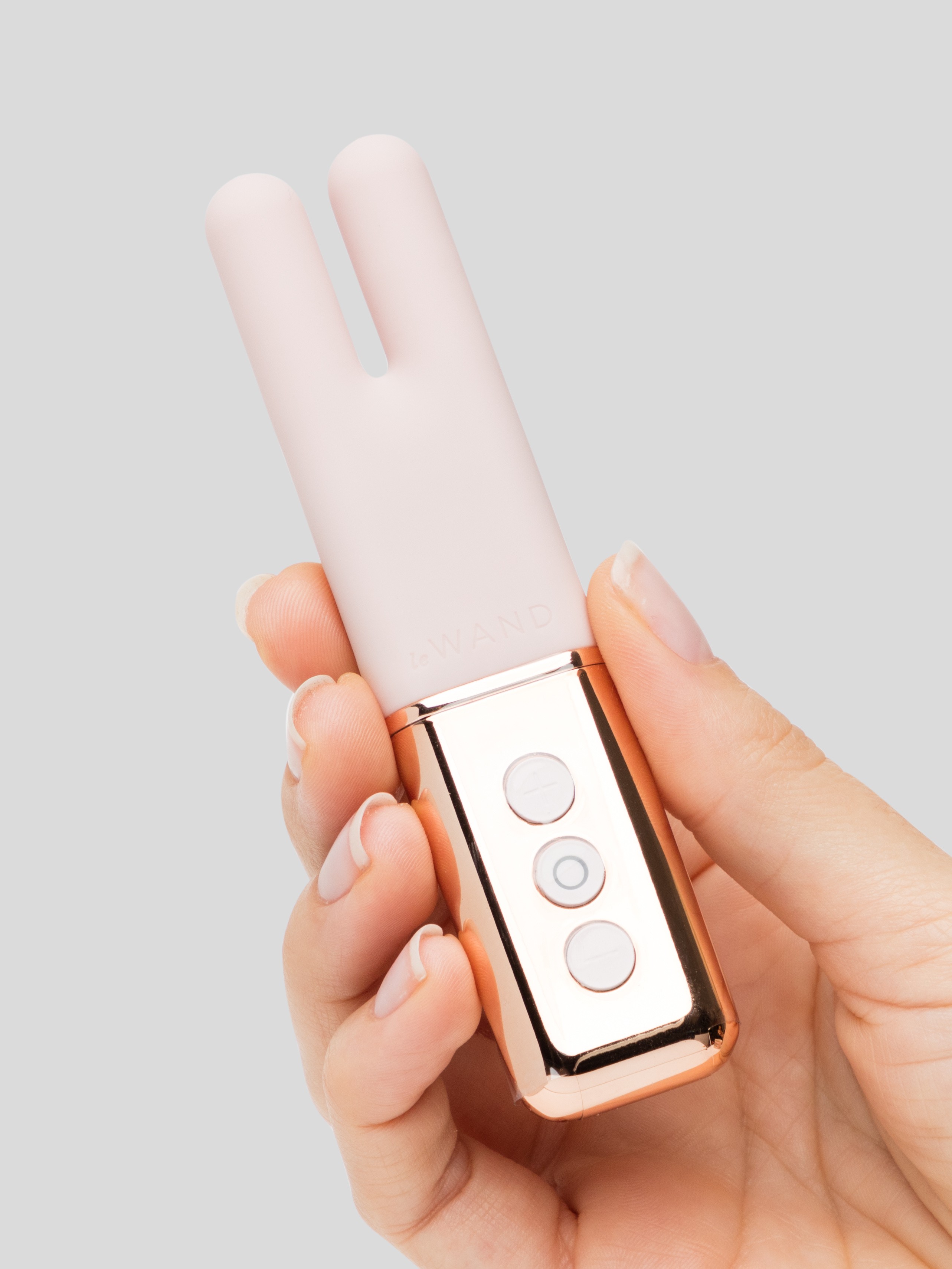 Le Wand Deux Rechargeable Luxury Silicone Clitoral Vibrator, Pink, hi-res