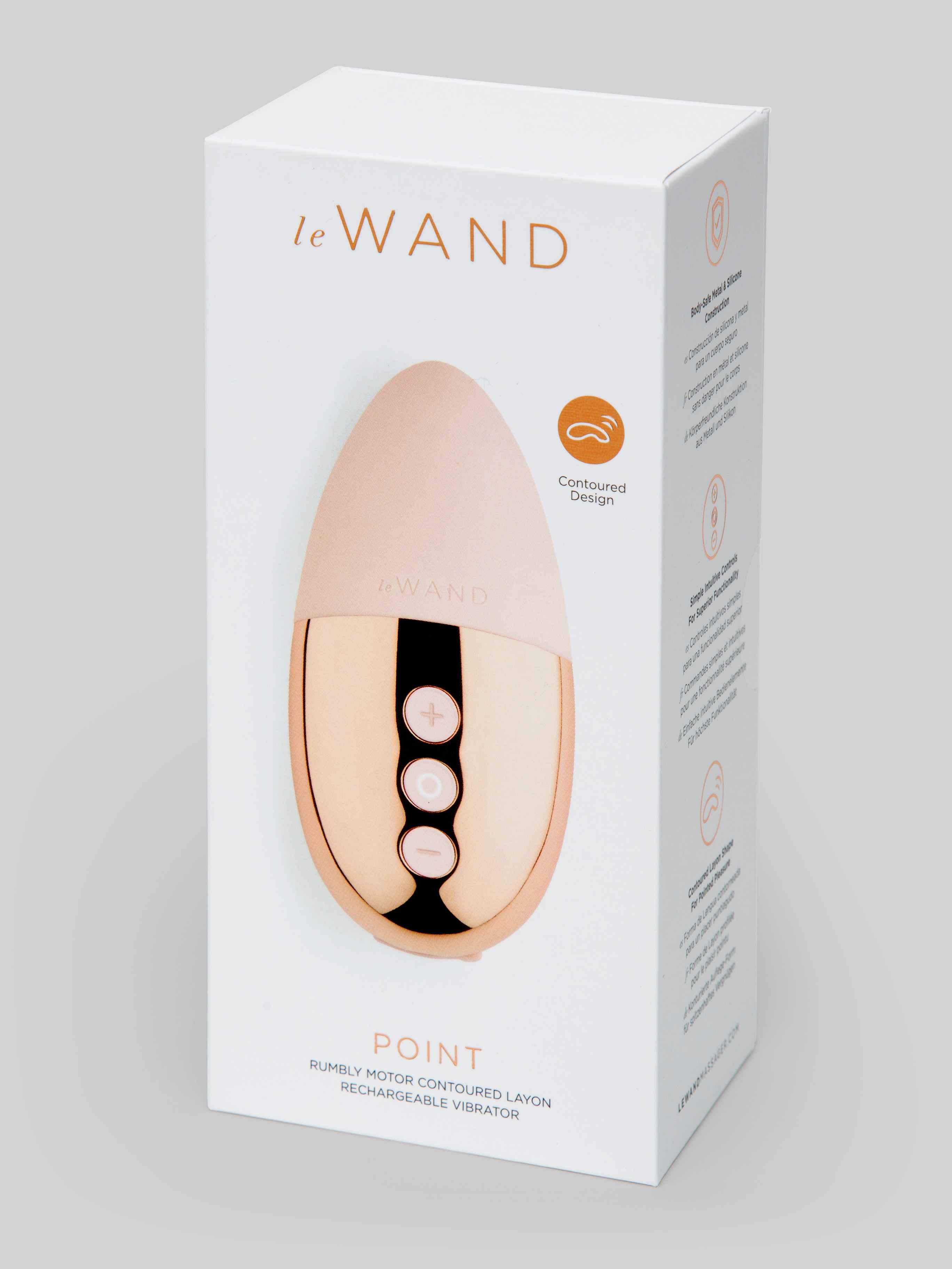 Le Wand Point Rechargeable Luxury Silicone Clitoral Vibrator, Pink, hi-res