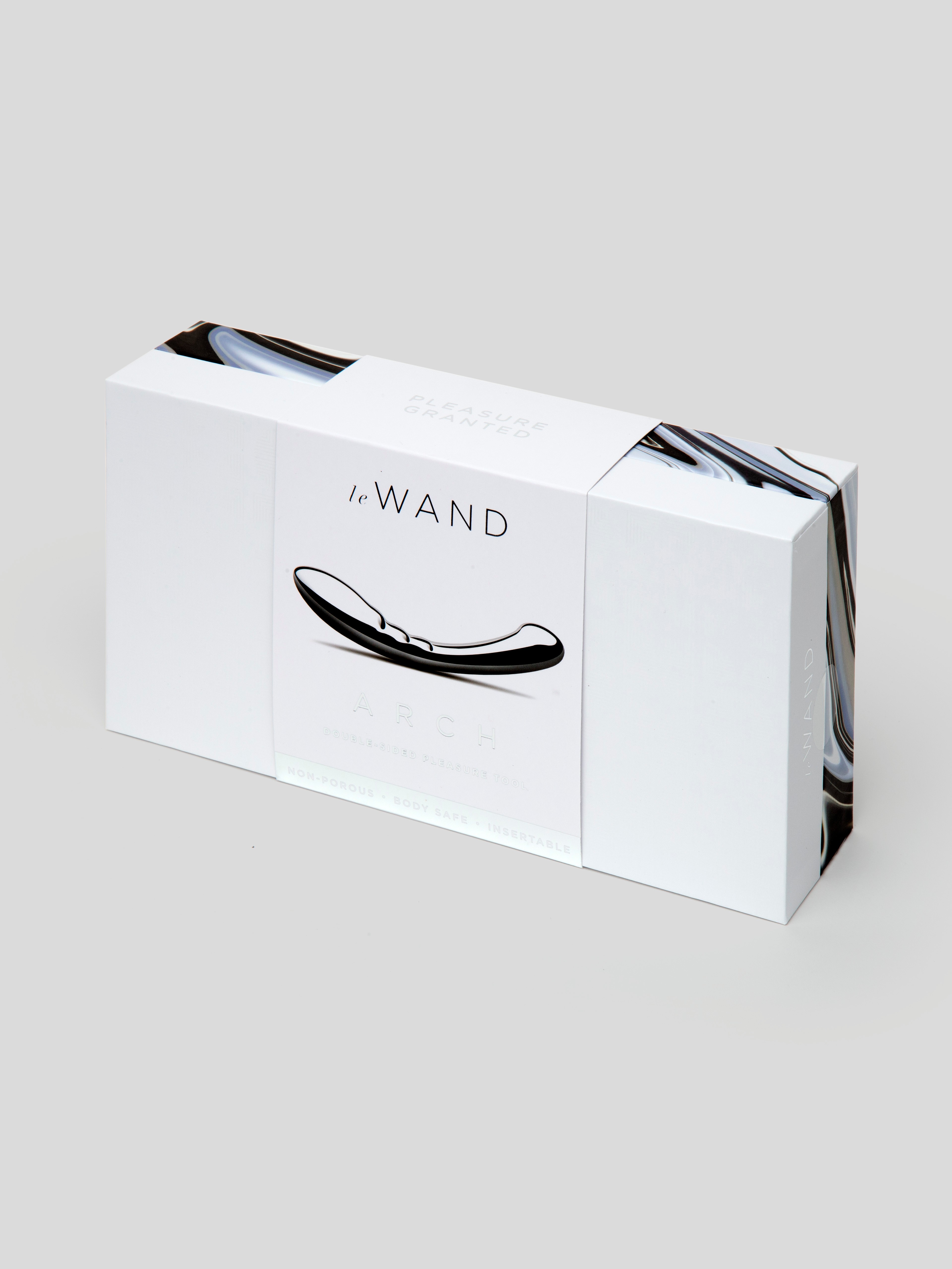 Le Wand Arch G-Spot Double-Ended Stainless Steel Dildo, Silver, hi-res