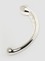 Le Wand Hoop G-Spot Double-Ended Stainless Steel Dildo, Silver, hi-res