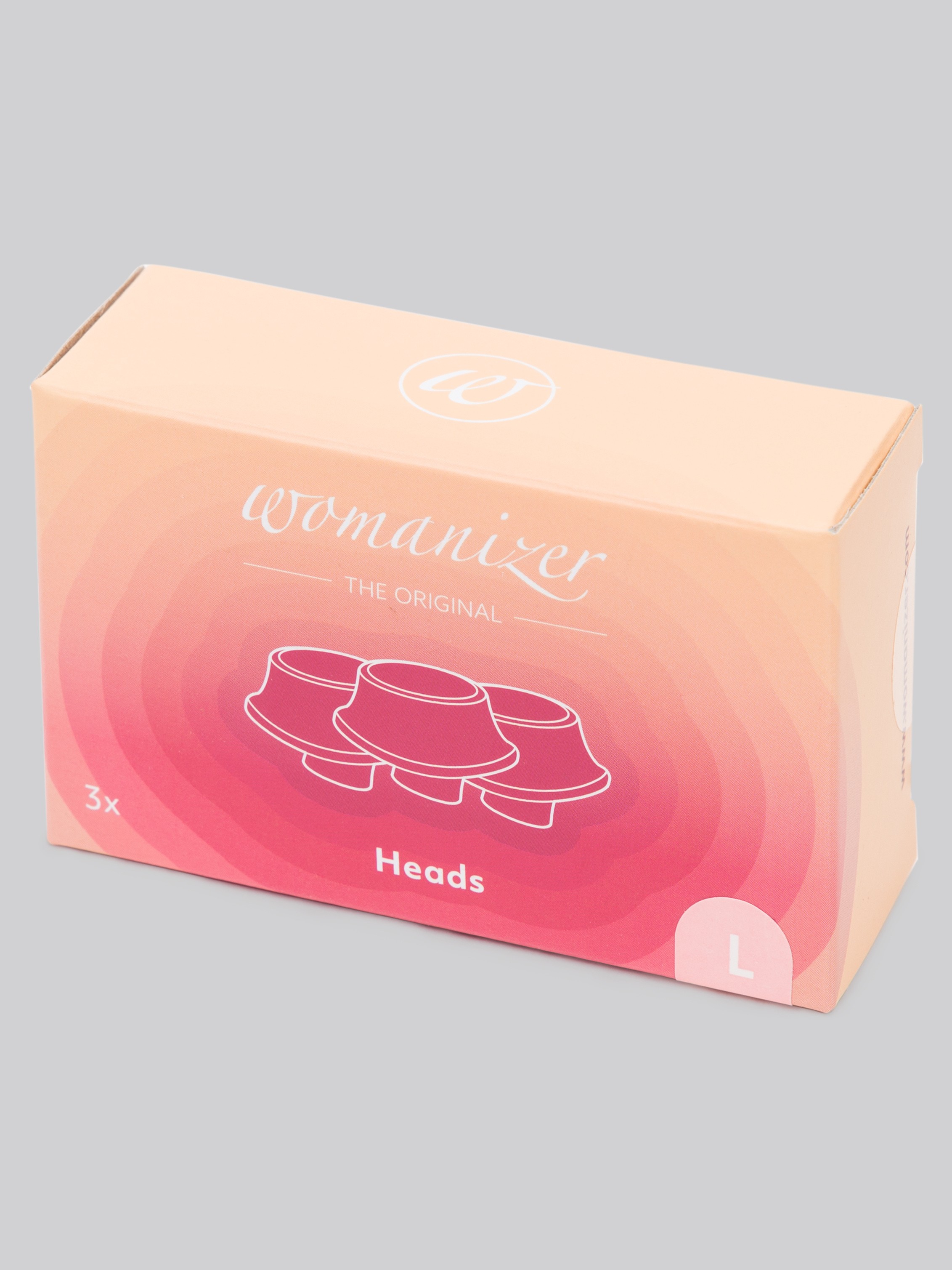 Womanizer Premium Eco Replacement Heads Large (3 Pack), Pink, hi-res