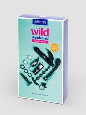 Lovehoney Wild Weekend Mega Couple's Sex Toy Kit (11 Piece), Black, hi-res
