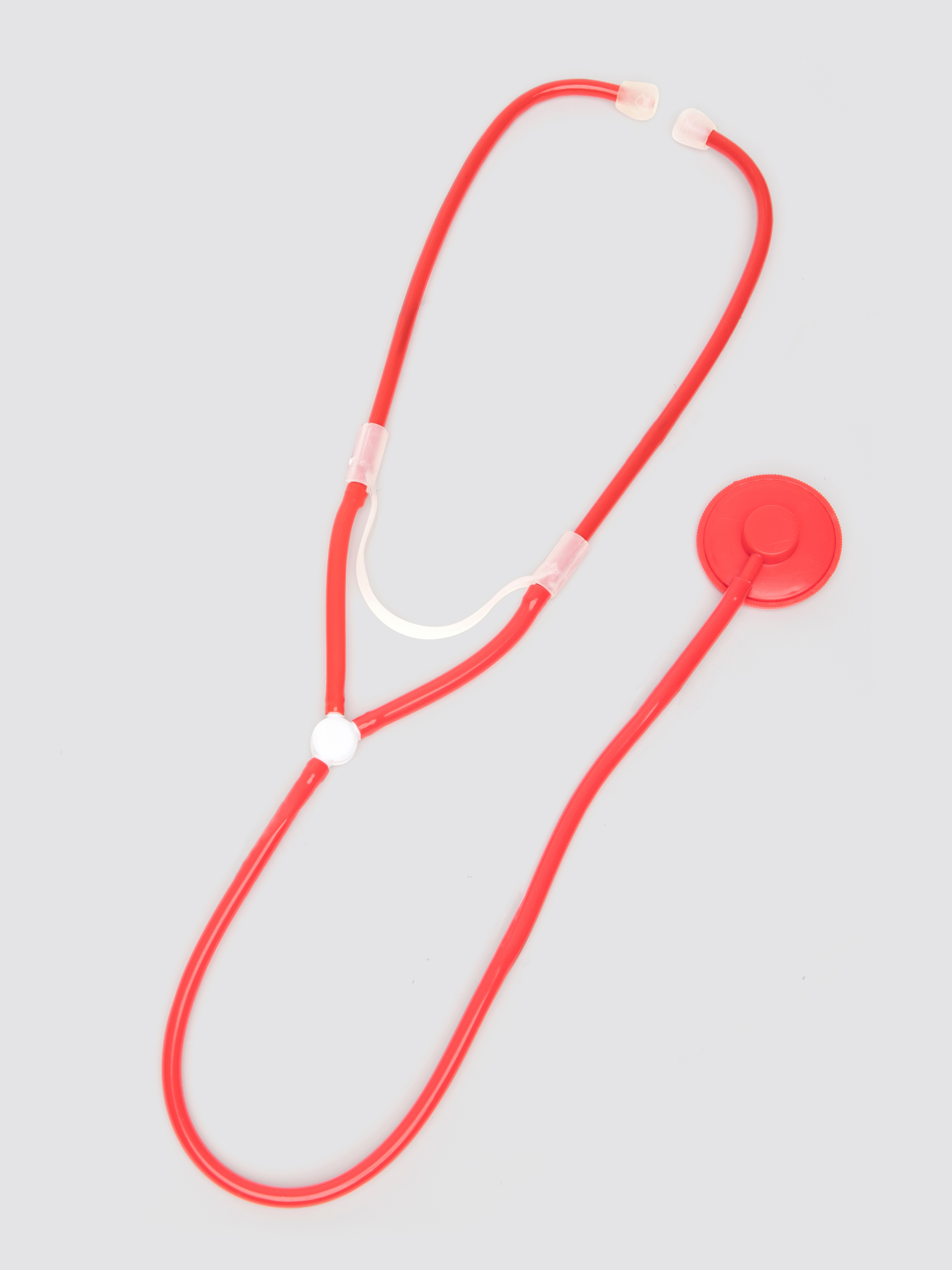 Lovehoney Doctor's Costume Stethoscope, Red, hi-res