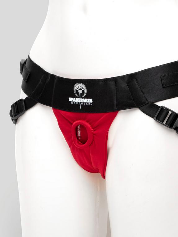 Spareparts Hardwear Unisex Joque Strap-On Harness, Red, hi-res