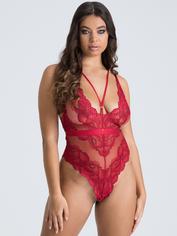 Lovehoney Tiger Lily Body aus roter Spitze, Rot, hi-res