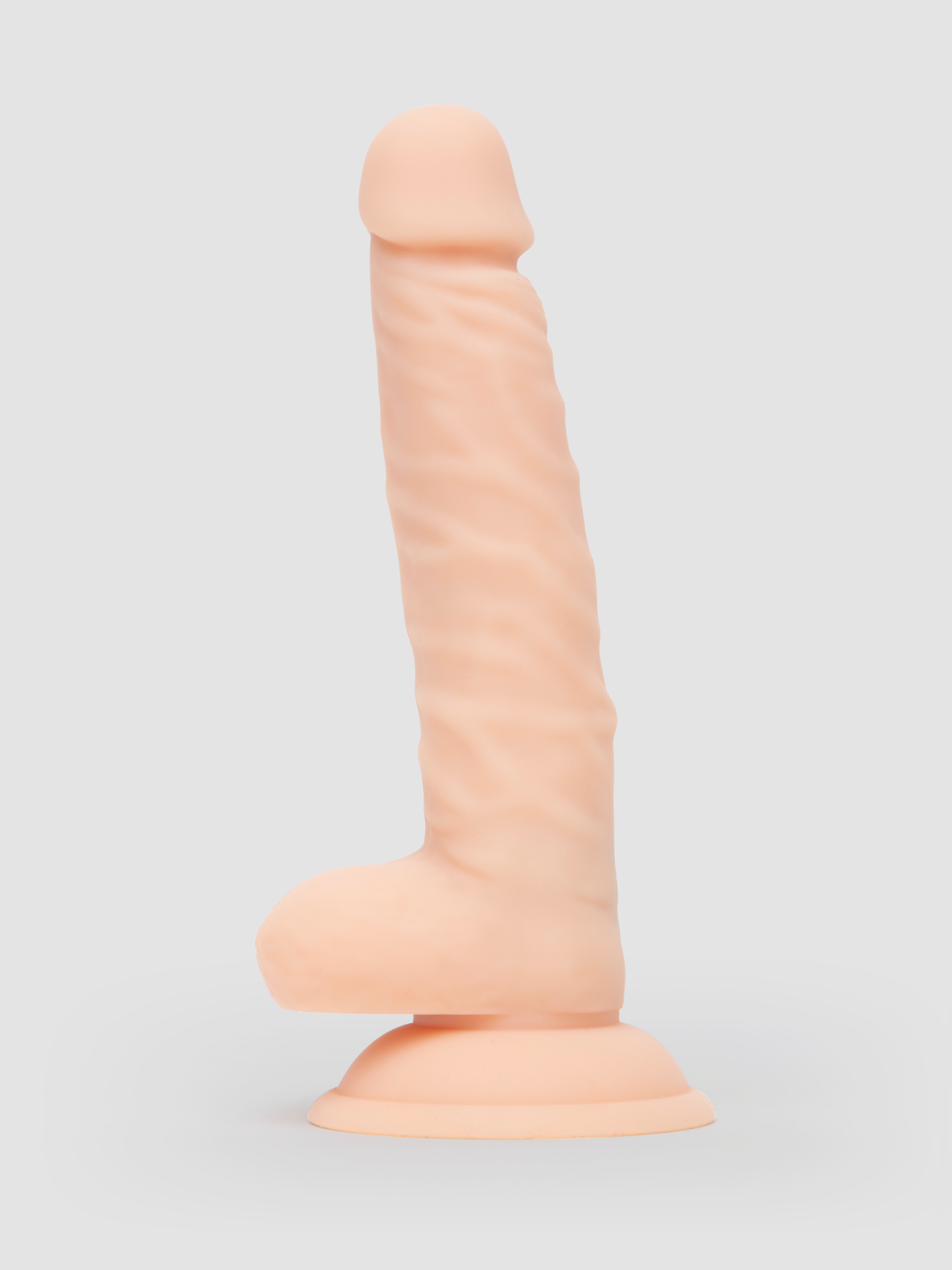 Lifelike Lover Luxe Silicone Magnetic Thrusting Remote Control Realistic Dildo 8, Flesh Pink, hi-res