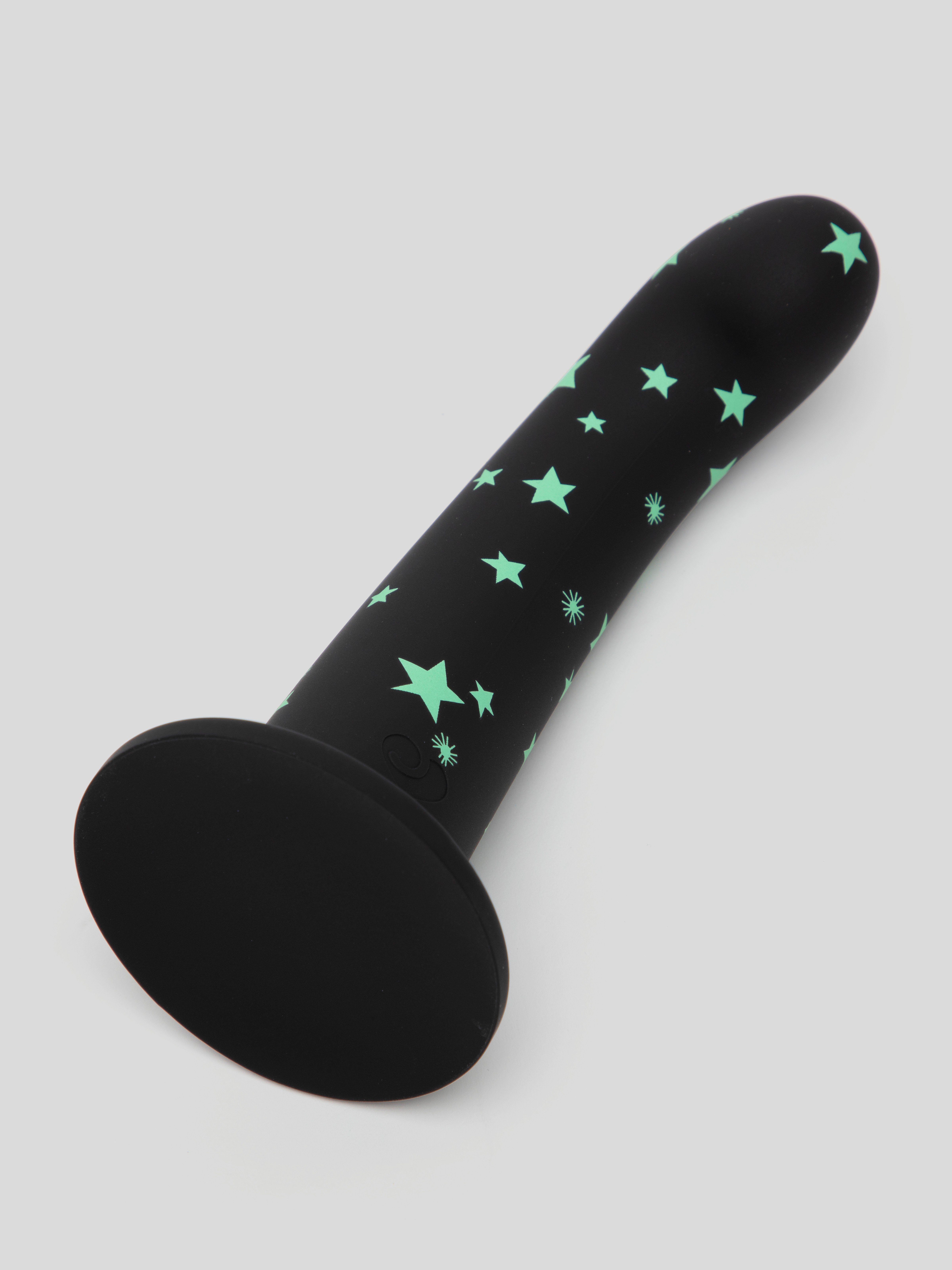 Lovehoney Luminous Lover Glow-in-the-Dark Silicone Dildo 7 Inch, Glow, hi-res