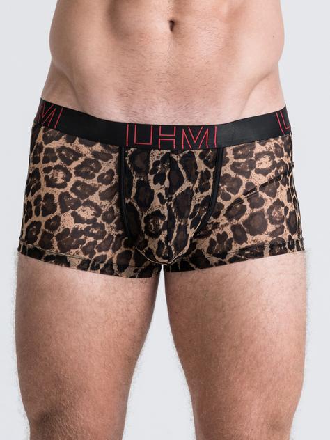 LHM Leopard Print Mesh Boxers, , hi-res