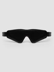Fifty Shades of Grey Sweet Anticipation Reversible Faux Leather Blindfold, Black, hi-res
