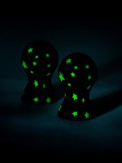 Pompes à tétons silicone fluorescentes Lucky Stars, Lovehoney, Fluorescent, hi-res