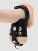DOMINIX Cock Ring With 2 Inch Ball Stretcher And Optional Weight Ring, Black, hi-res