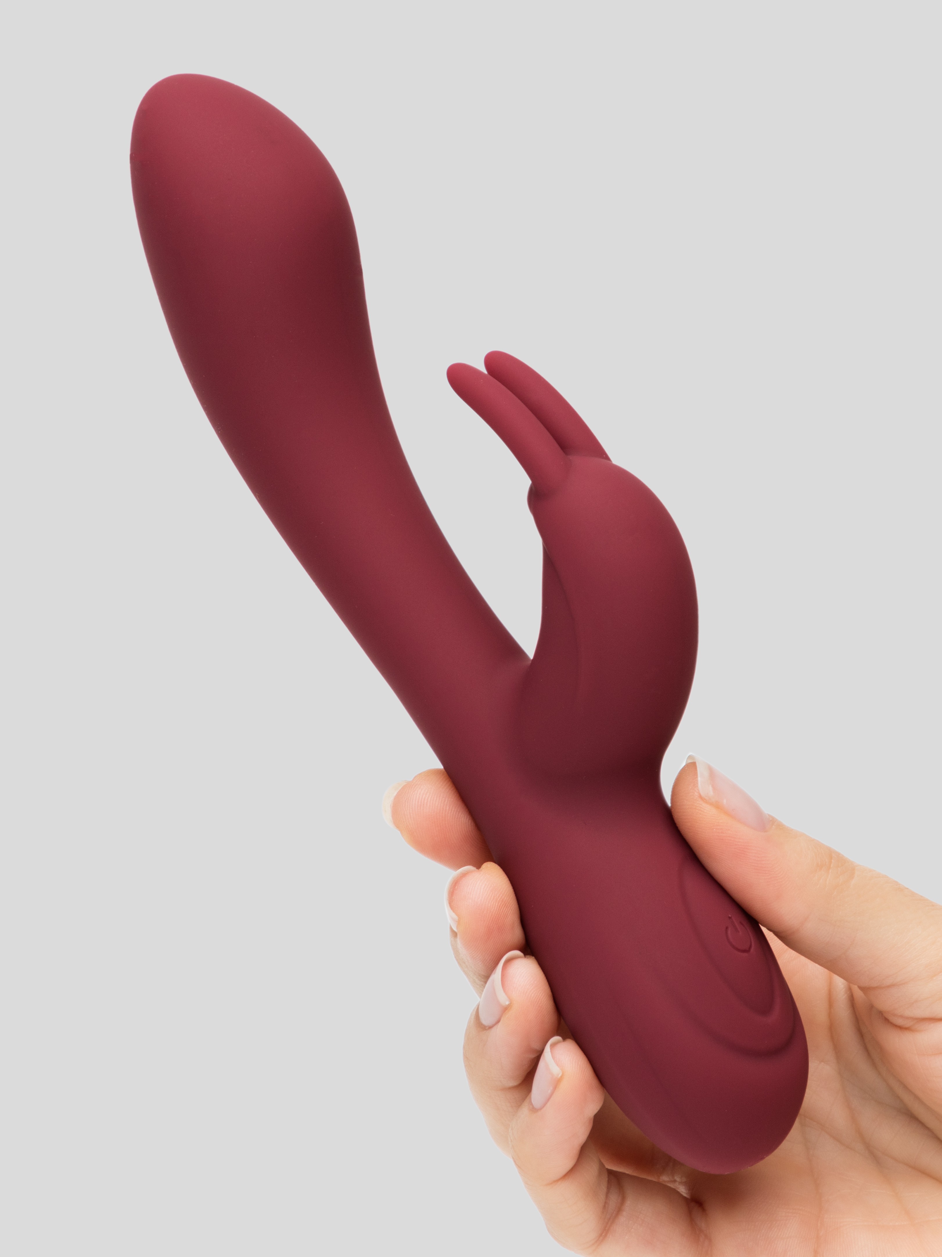 Lovehoney Rabbit Royale Rechargeable Silicone Rabbit Vibrator, Red, hi-res