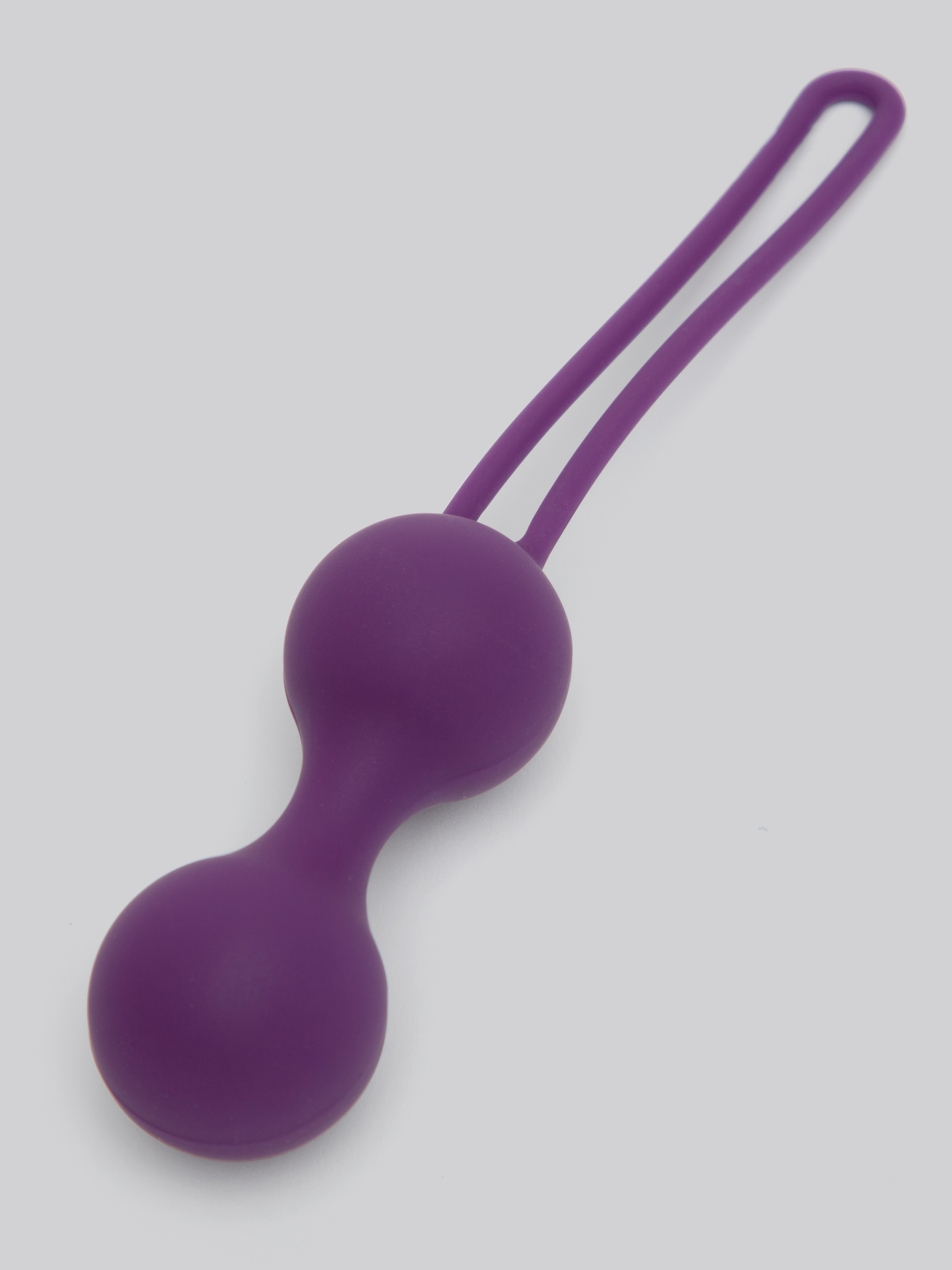 Lovehoney Set the Tone Colour-Changing Double Jiggle Balls 2.1 oz, Purple, hi-res