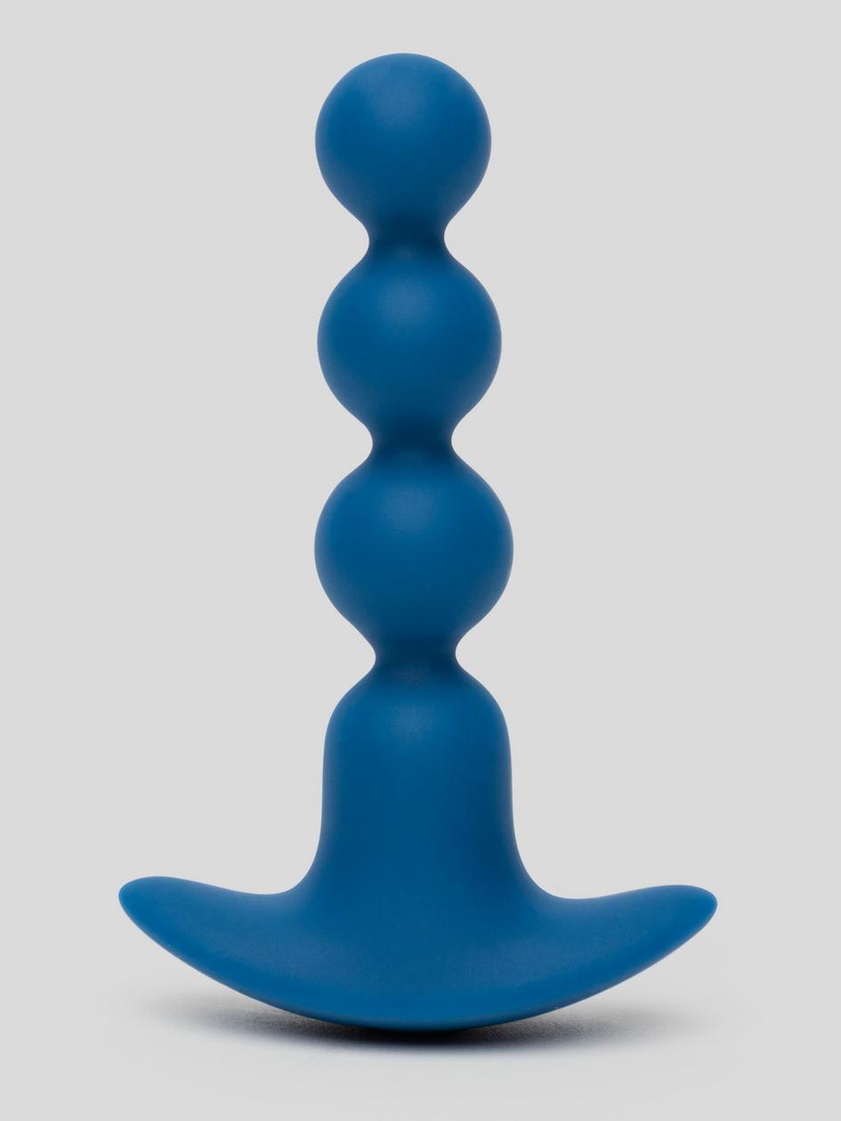 Lovehoney Ignite 20 Function Vibrating Anal Beads, Blue, hi-res