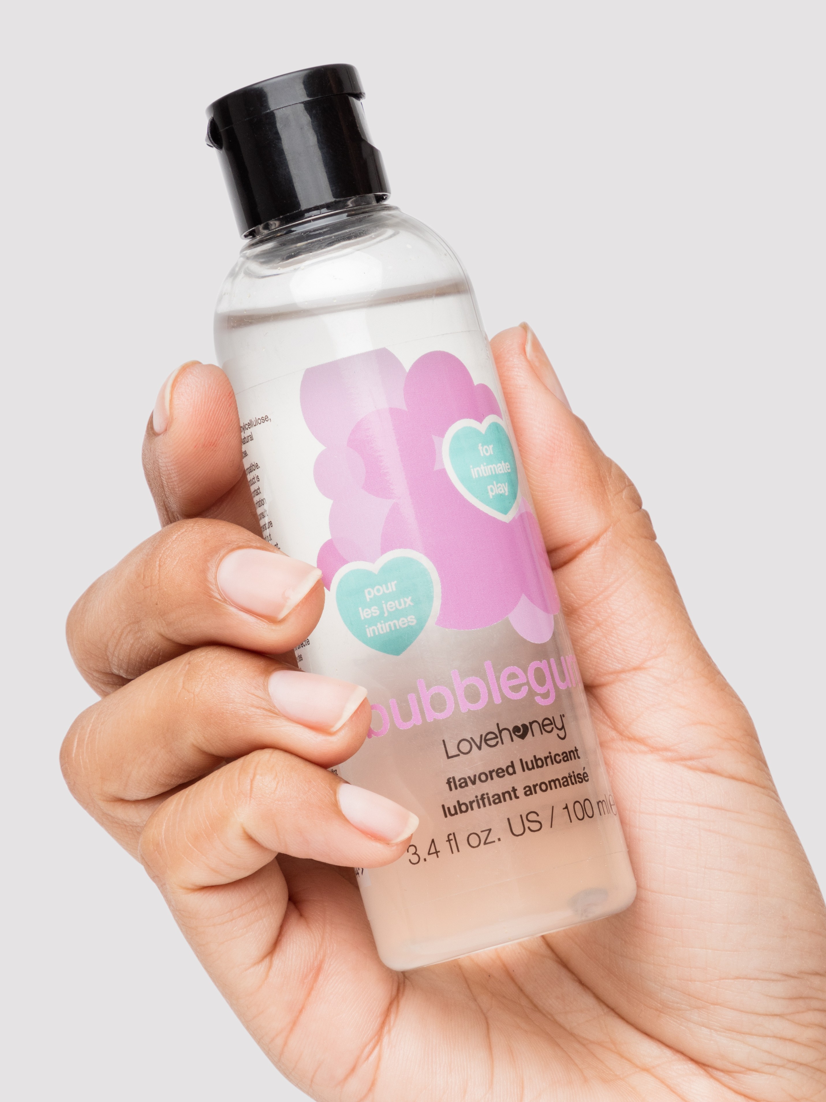 Lovehoney Bubblegum Flavoured Lubricant 3.4 fl oz , , hi-res