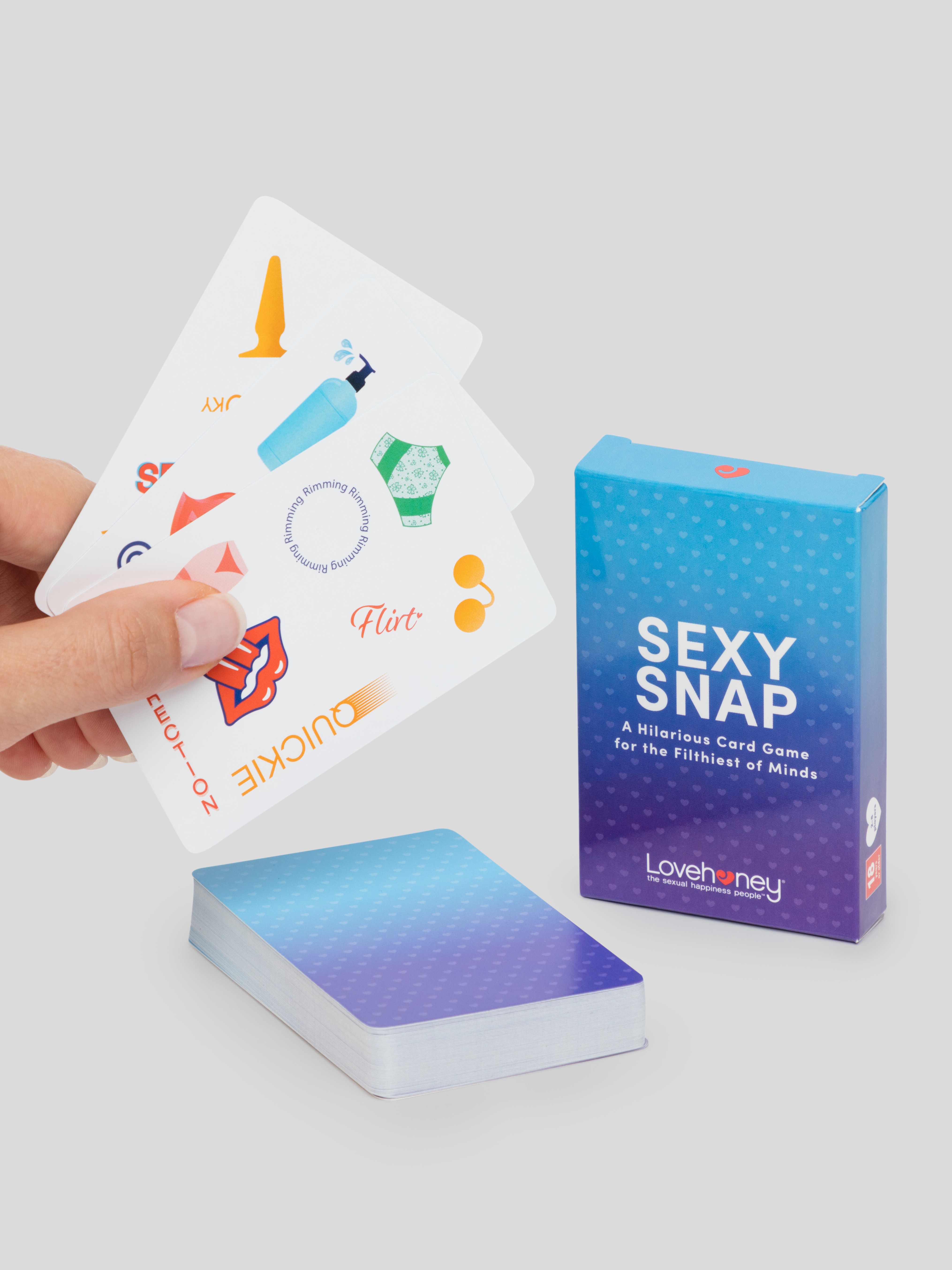 Lovehoney Sexy Snap Card Game, , hi-res