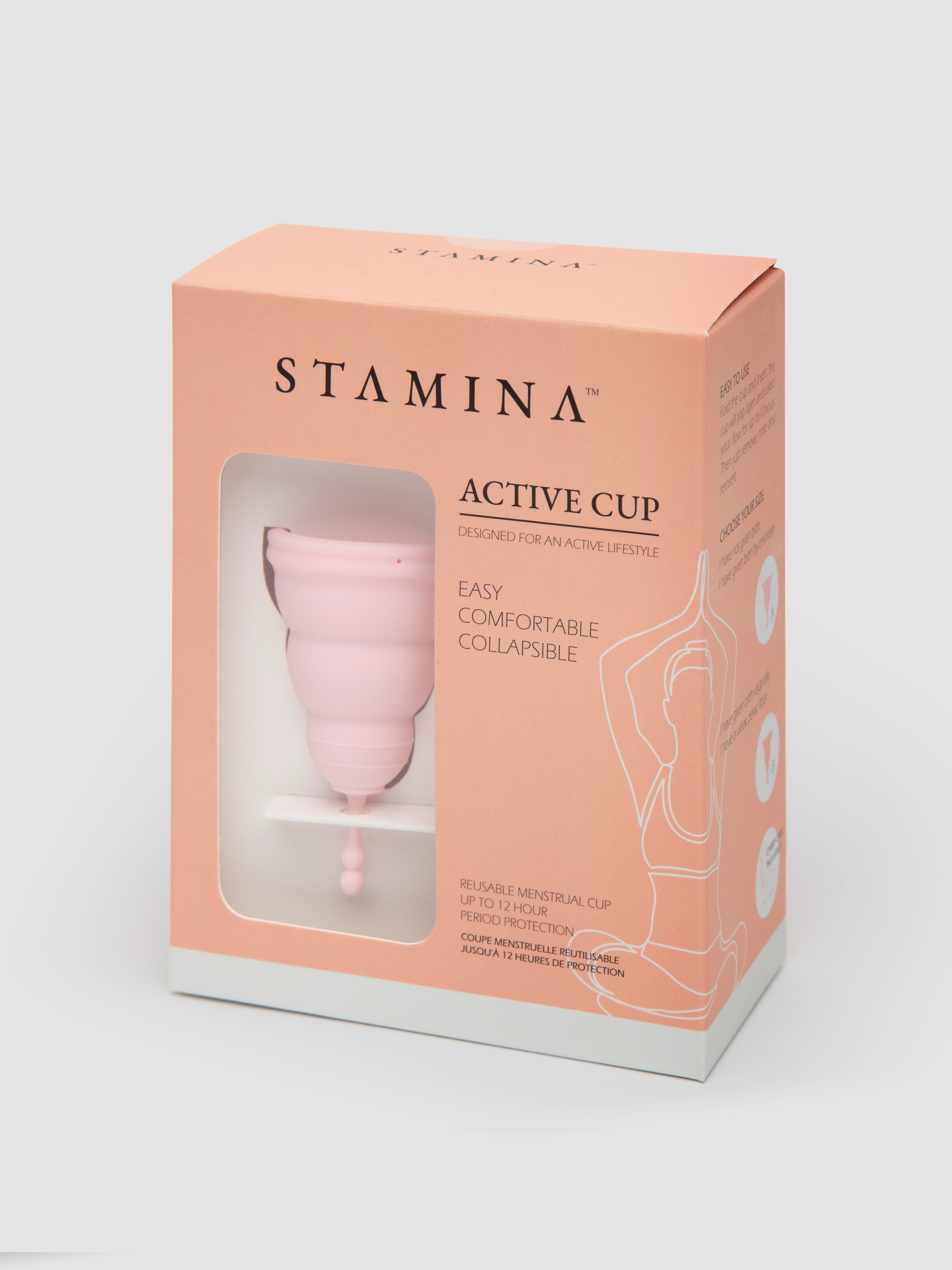 Stamina Active Cup Silicone Menstrual Cup Size A, , hi-res