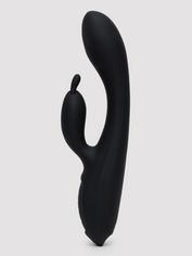 Lovehoney aufladbarer Rabbit-Vibrator mit Wärmefunktion (schwarz), Schwarz, hi-res