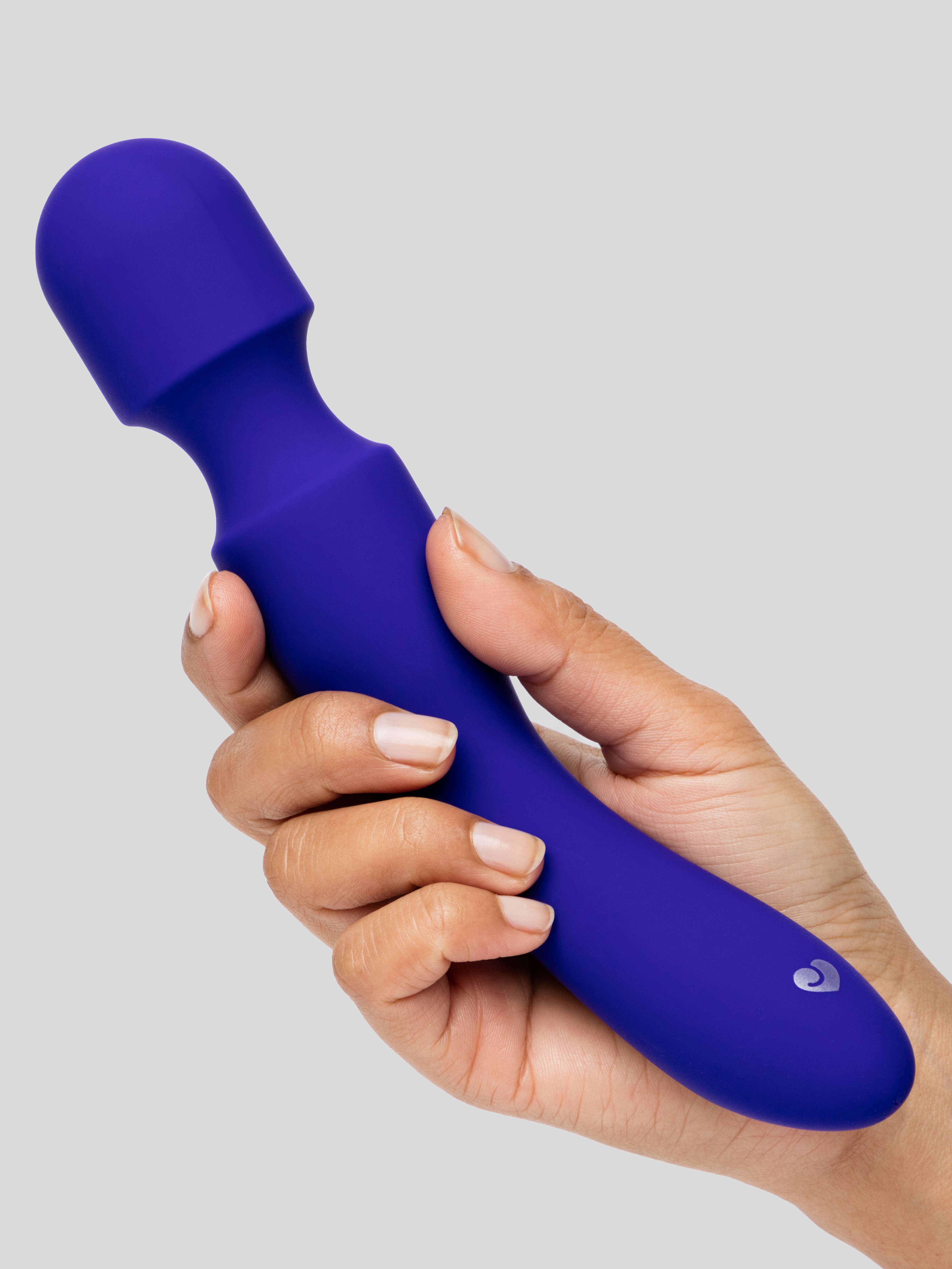Lovehoney Pleasure Trip Rechargeable Silicone Wand Vibrator, Purple, hi-res