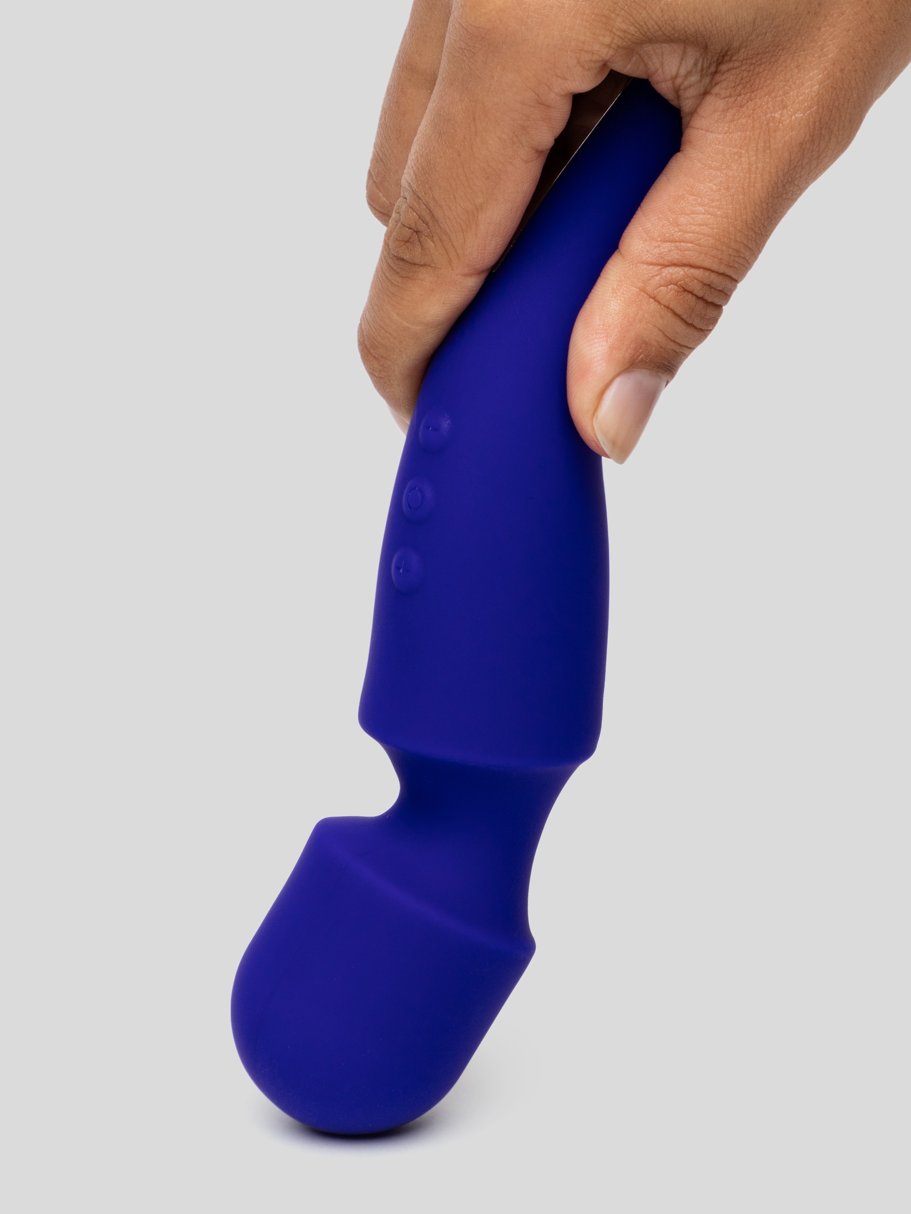 Lovehoney Pleasure Trip Rechargeable Silicone Wand Vibrator, Purple, hi-res