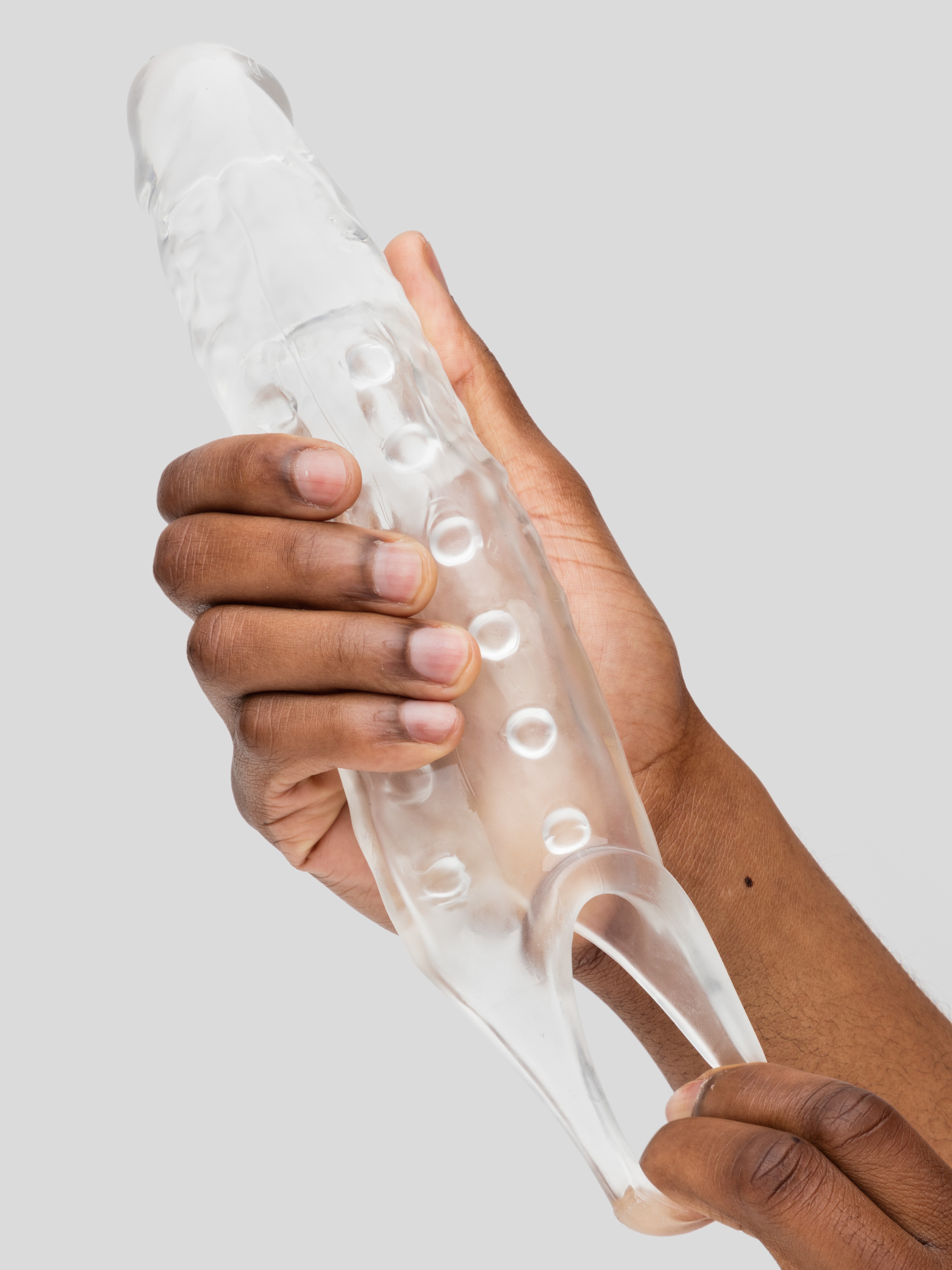 Lovehoney Grow and Tell 3 Extra Inches Penis Extender, Clear, hi-res