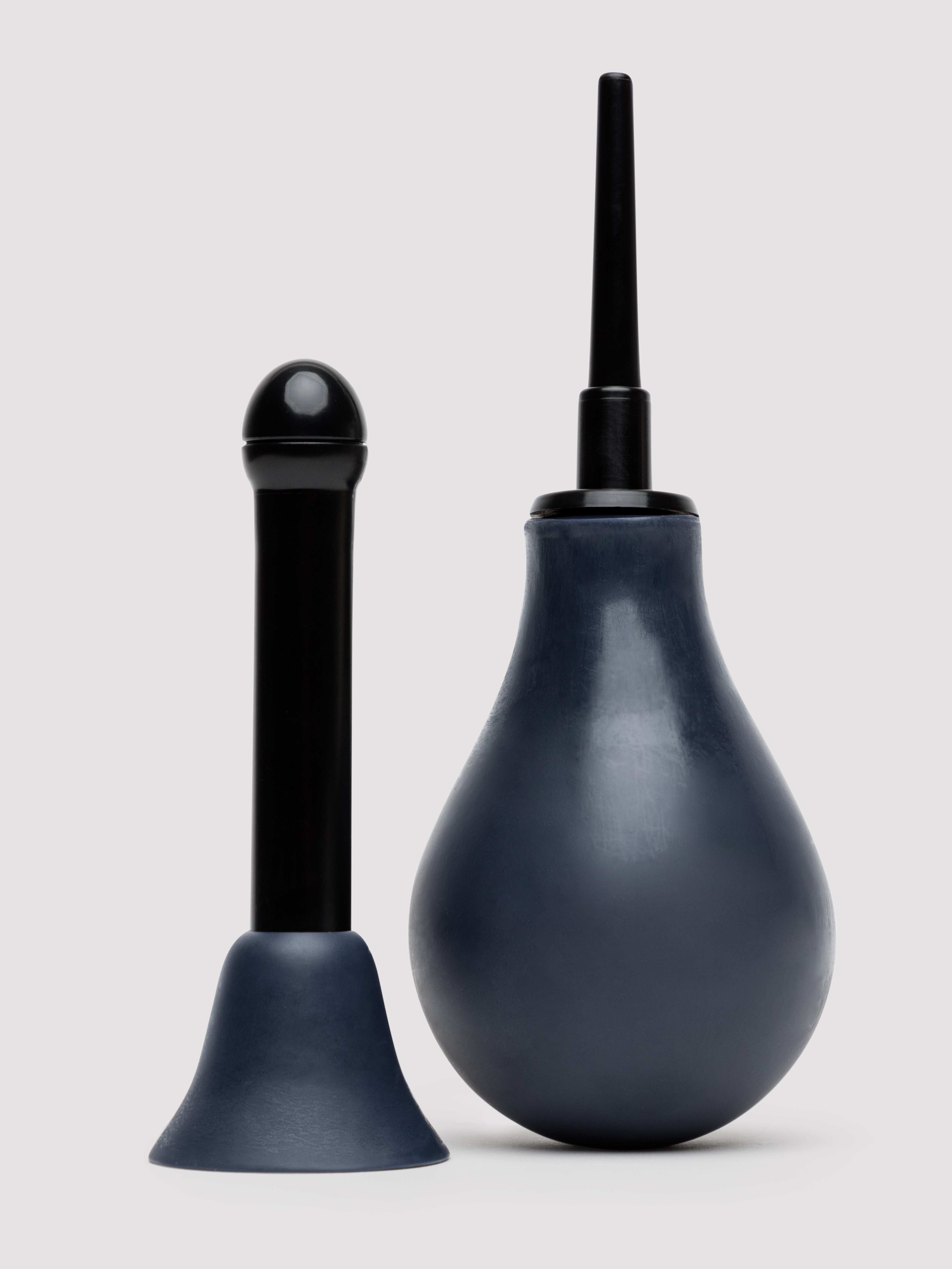 Lovehoney Deluxe Anal Douche Kit 6.8 fl oz, Black, hi-res