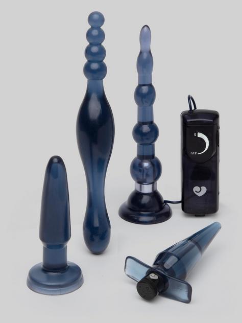Kit de sex toys anaux spécial débutant Get Started (4 pièces), Lovehoney, Bleu, hi-res