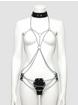 DOMINIX Deluxe Leather and Chain Harness, Black, hi-res