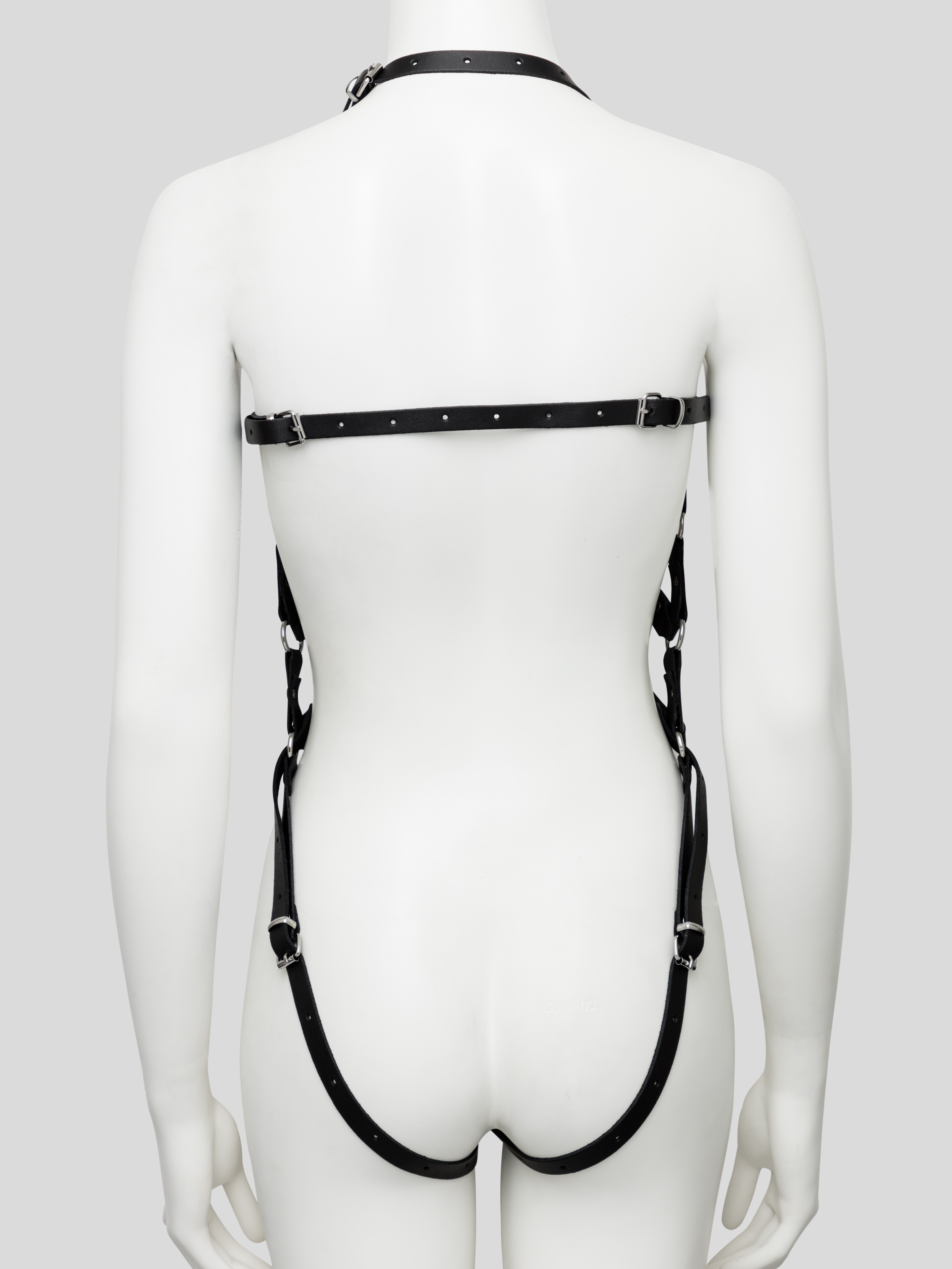 DOMINIX Deluxe Leather Caged Body, Black, hi-res