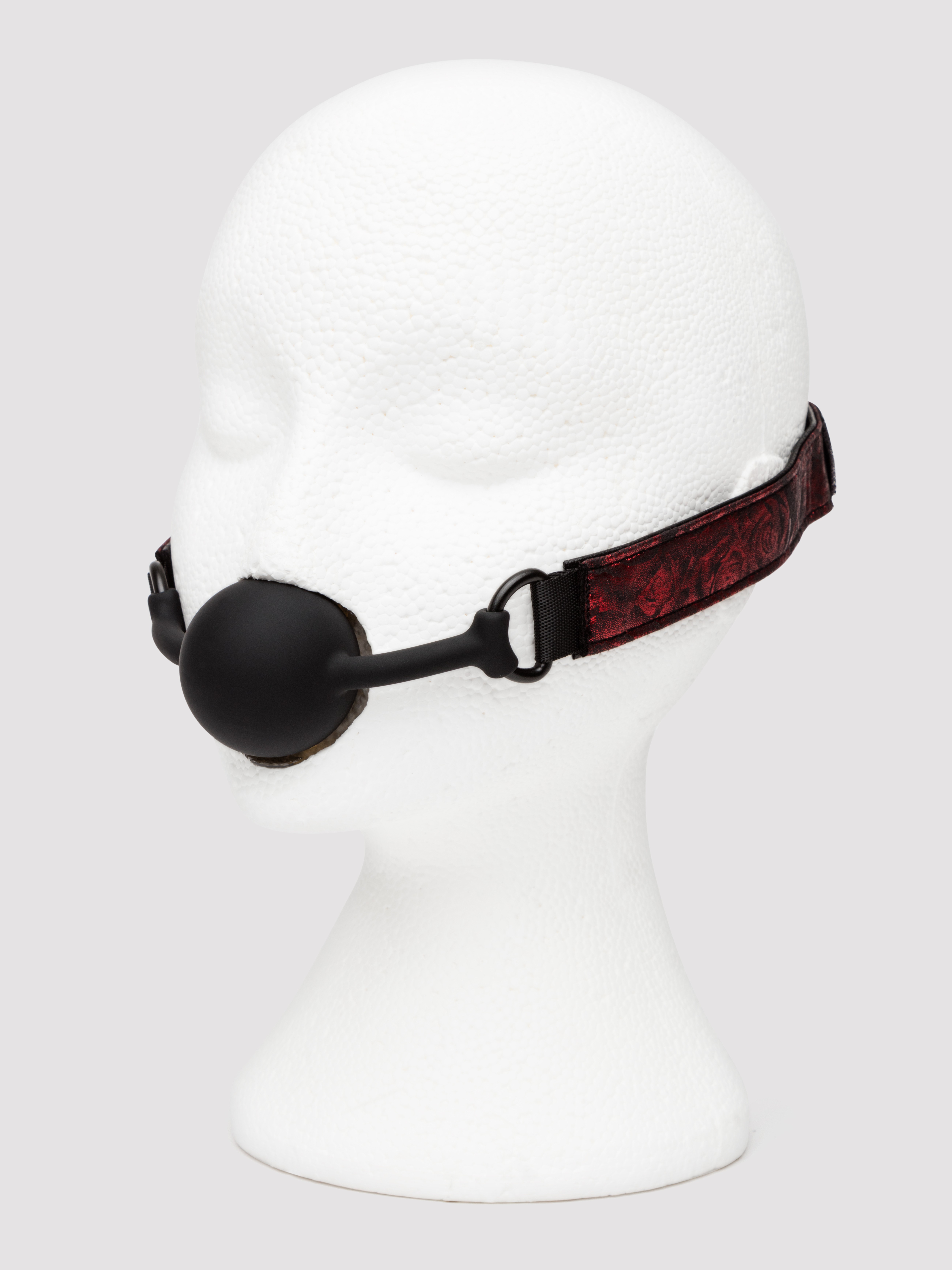 Fifty Shades of Grey Sweet Anticipation Reversible Silicone Ball Gag , Black, hi-res