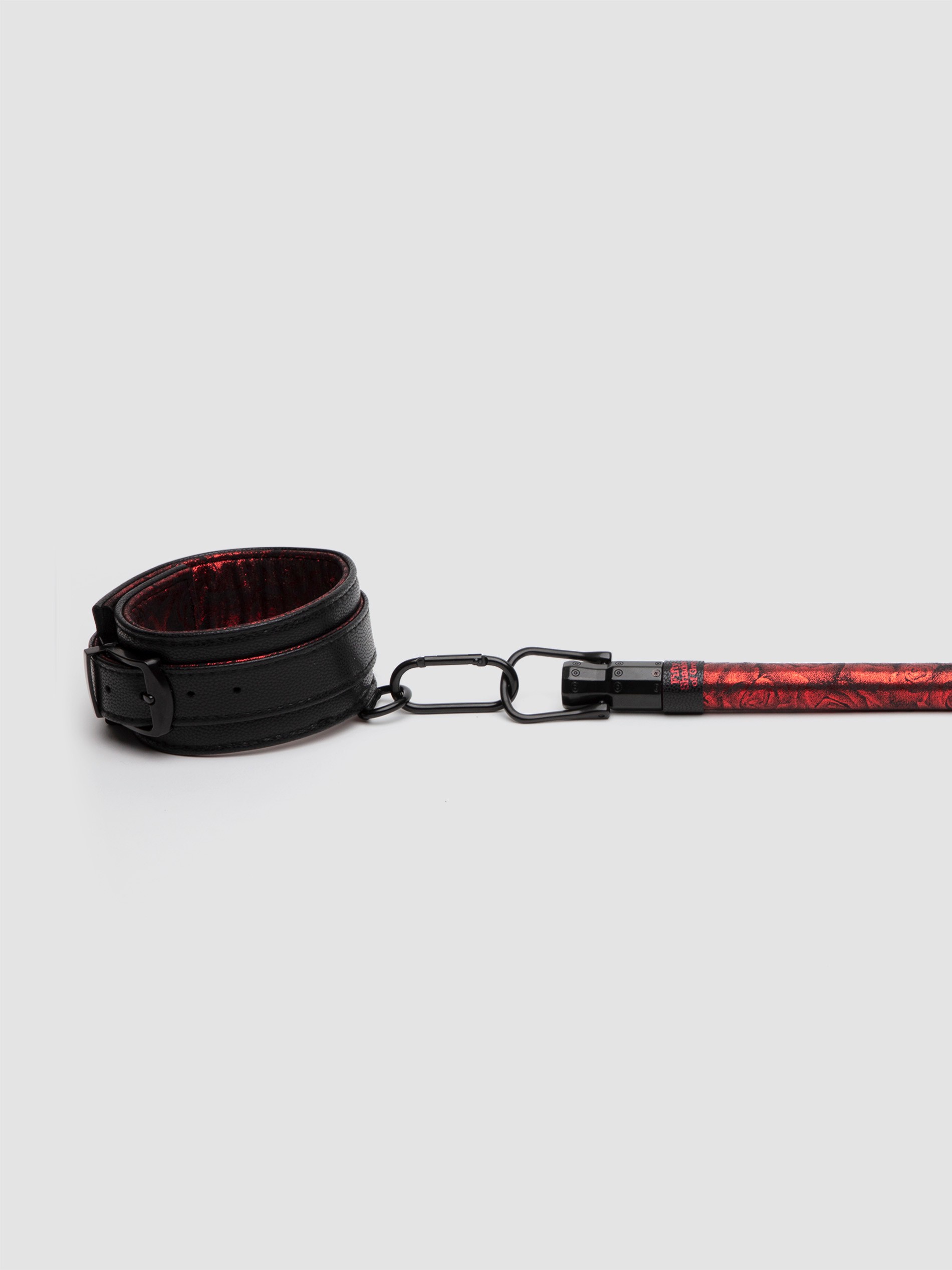 Fifty Shades of Grey Sweet Anticipation Reversible Restraint Bar with Cuffs, Black, hi-res