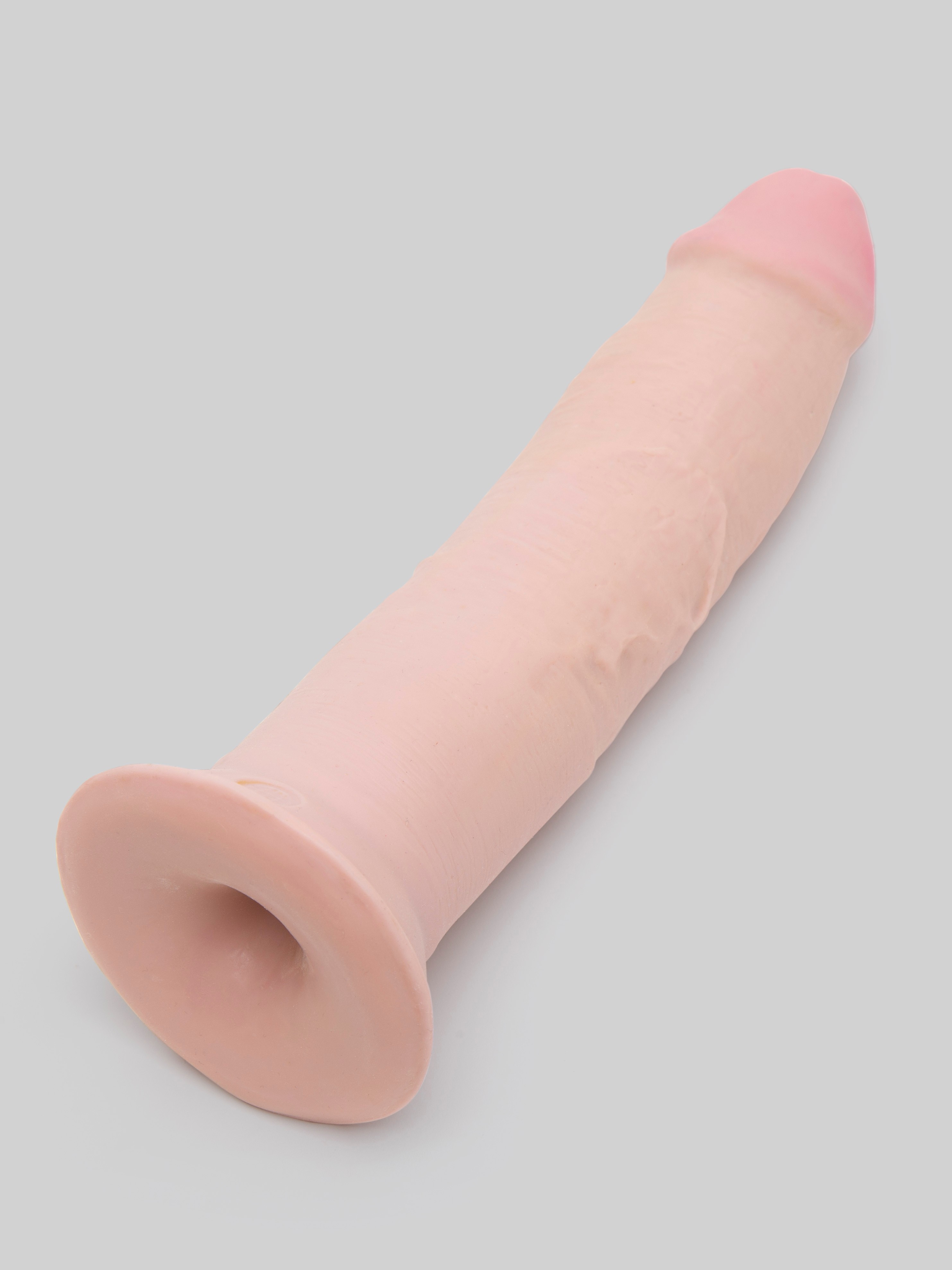 King Cock Girthy Triple Density Ultra Realistic Dildo 9 Inch, Flesh Pink, hi-res