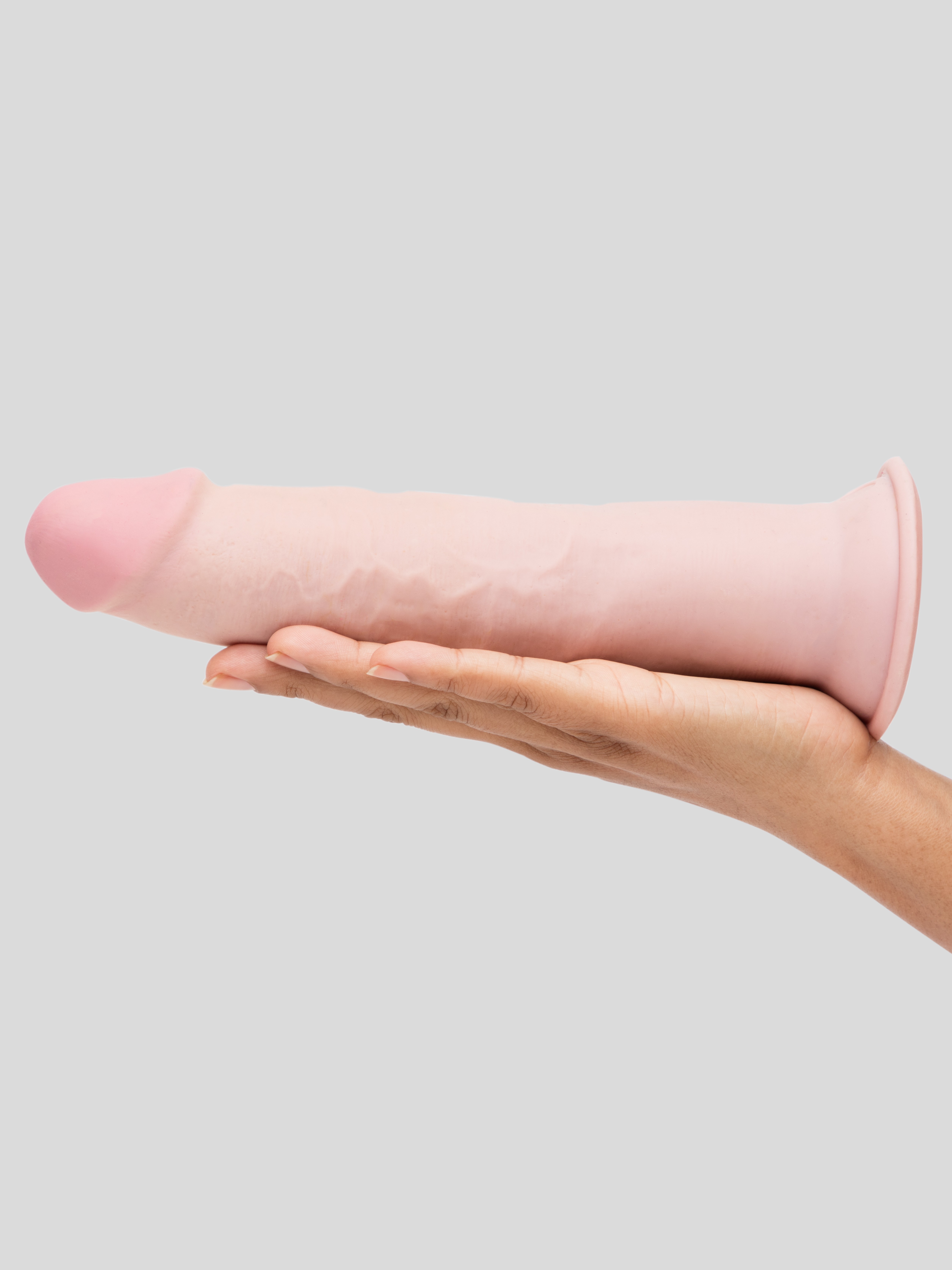 King Cock Girthy Triple Density Ultra Realistic Dildo 9 Inch, Flesh Pink, hi-res