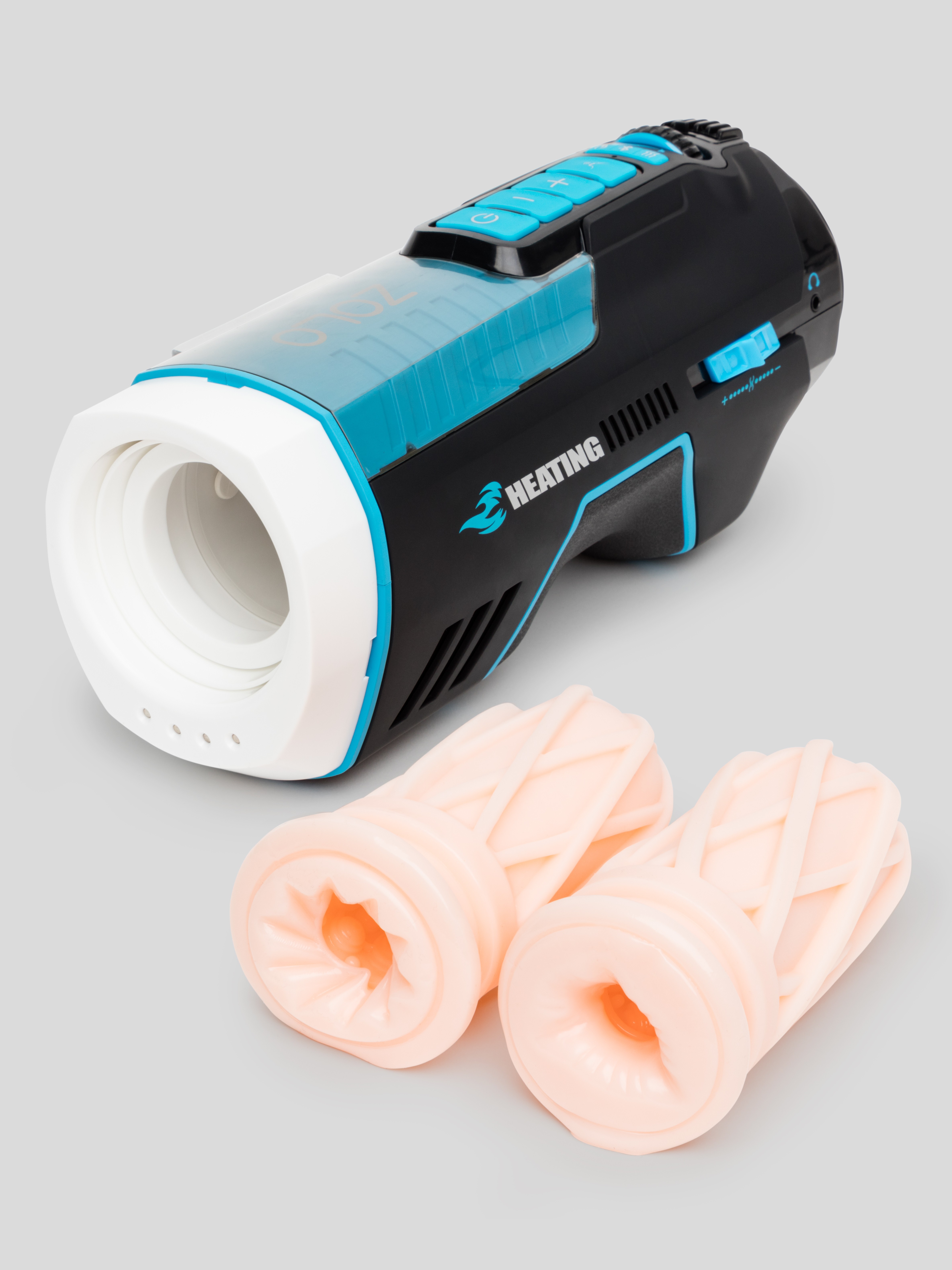 ZOLO Roboblow Mains Powered Blow Job Simulator, Black, hi-res