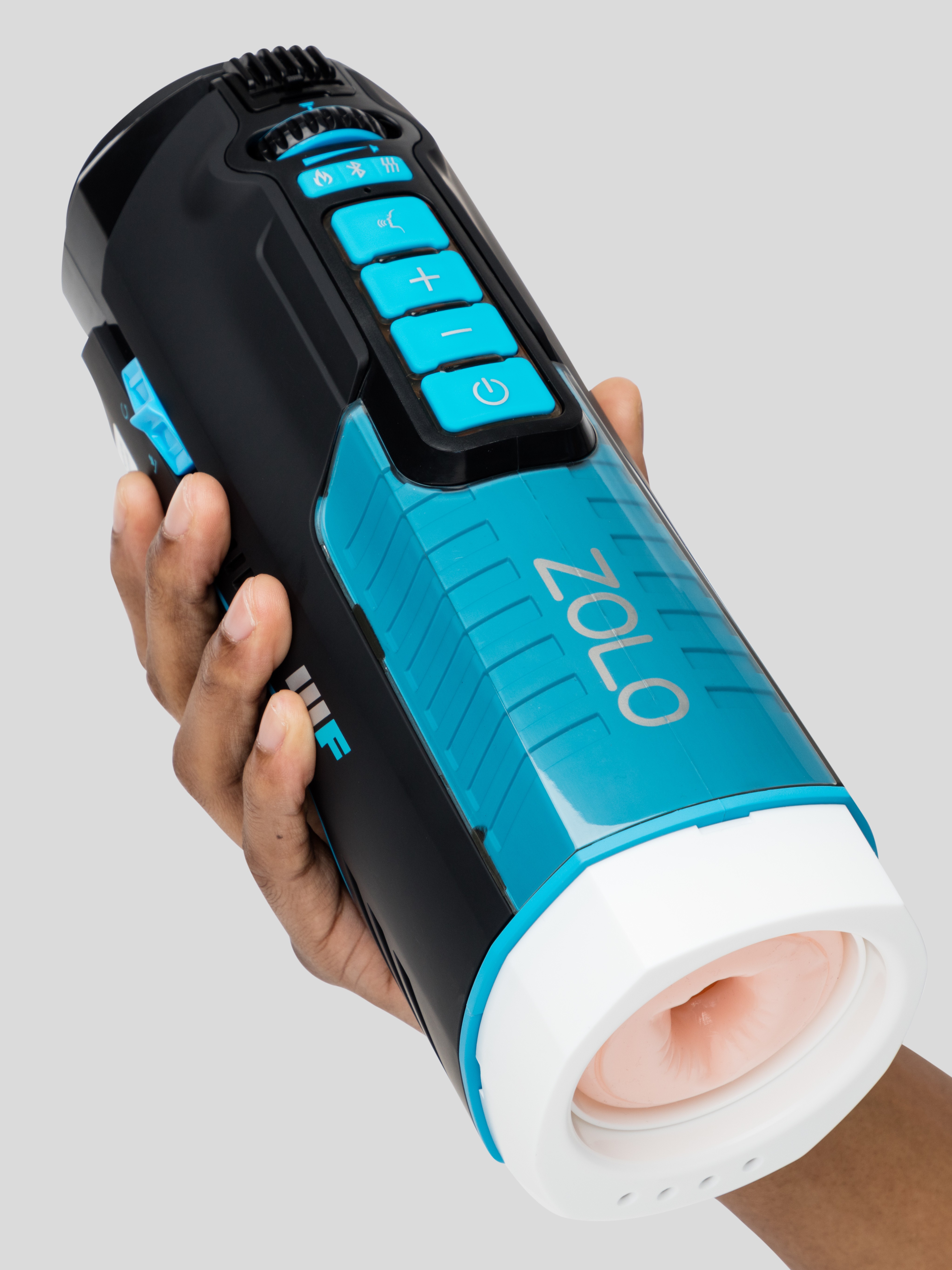 ZOLO Roboblow Mains Powered Blow Job Simulator, Black, hi-res
